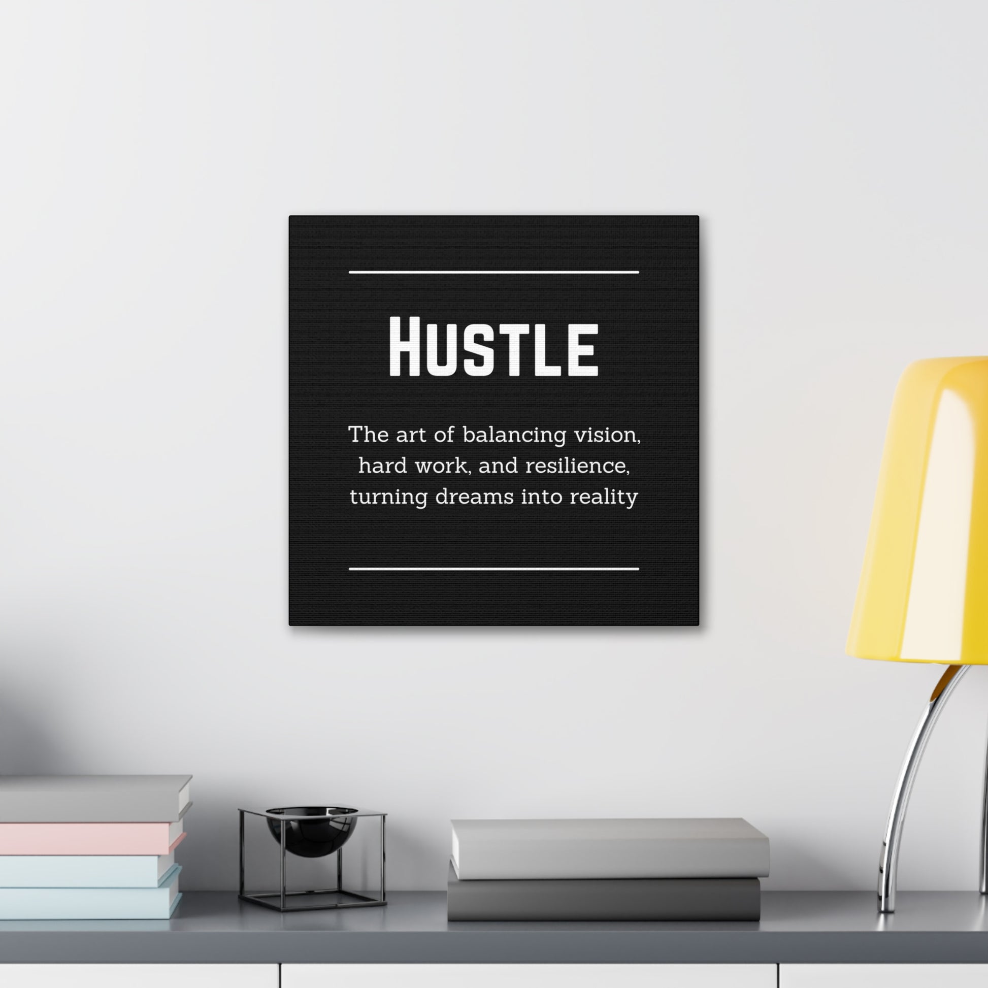 "Hustle" Wall Art - Weave Got Gifts - Unique Gifts You Won’t Find Anywhere Else!