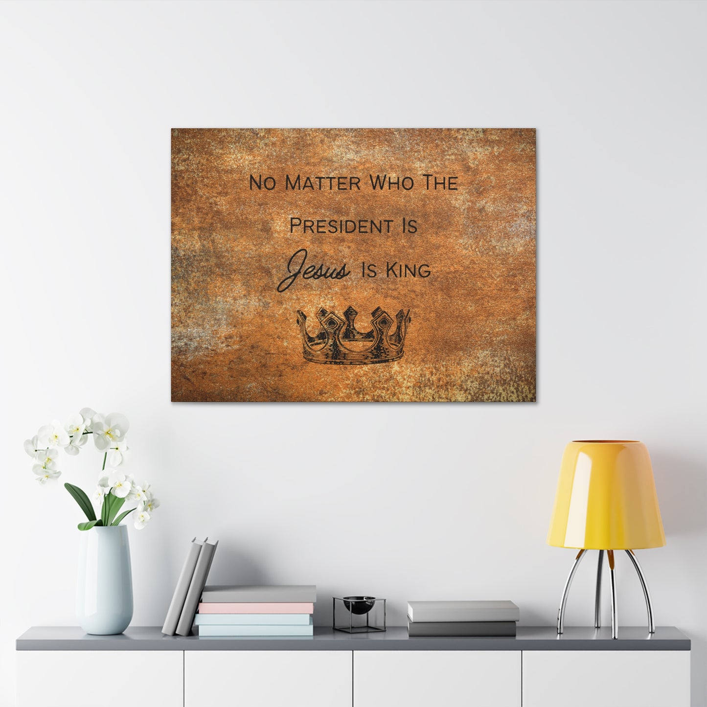 "Jesus Is King" Wall Art - Weave Got Gifts - Unique Gifts You Won’t Find Anywhere Else!