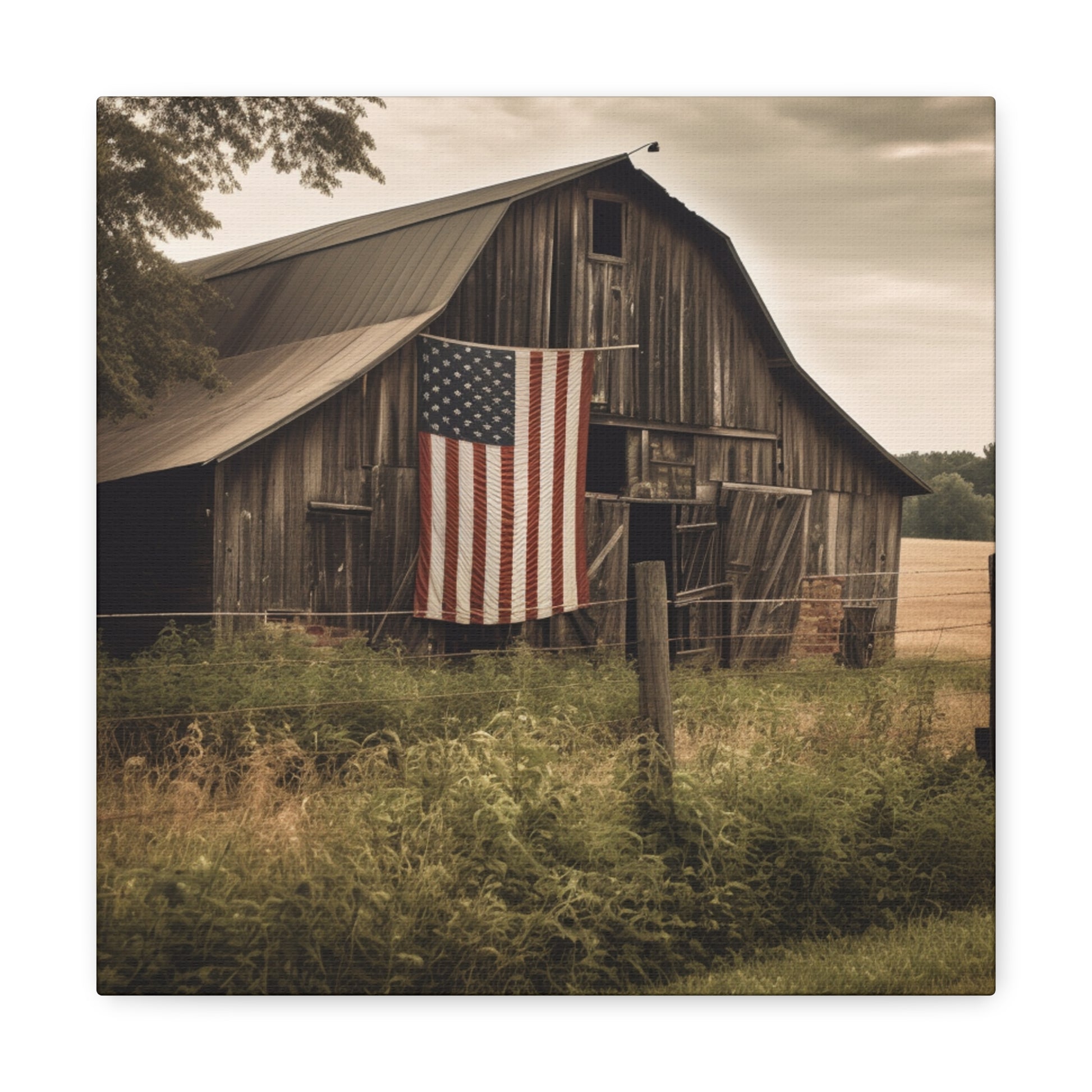 "American Farm" Wall Art - Weave Got Gifts - Unique Gifts You Won’t Find Anywhere Else!