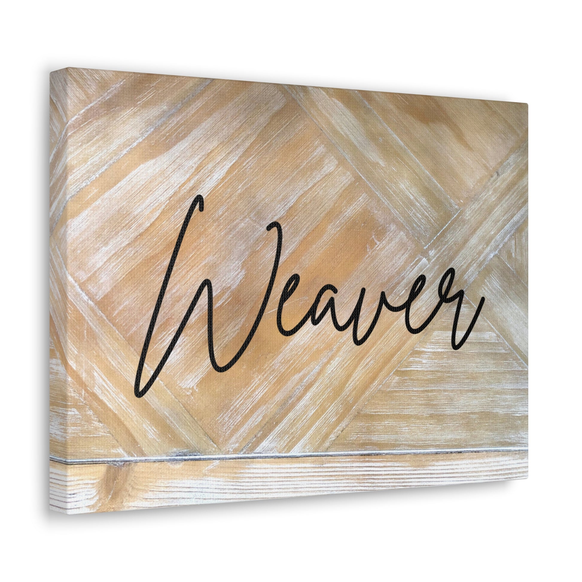 "Handwritten Last Name" Custom Wall Art - Weave Got Gifts - Unique Gifts You Won’t Find Anywhere Else!