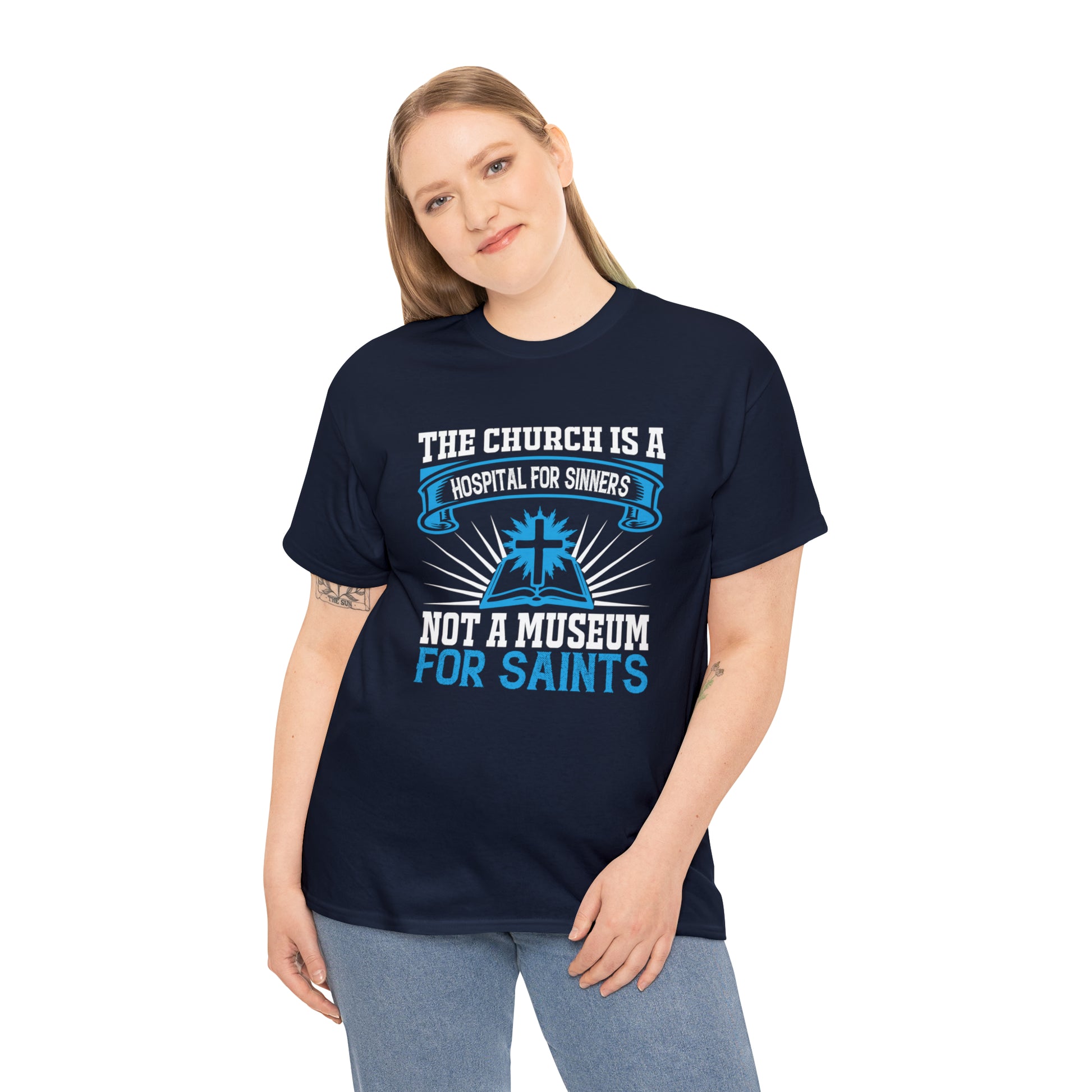 "Church Is A Hospital For Sinners" T-Shirt - Weave Got Gifts - Unique Gifts You Won’t Find Anywhere Else!