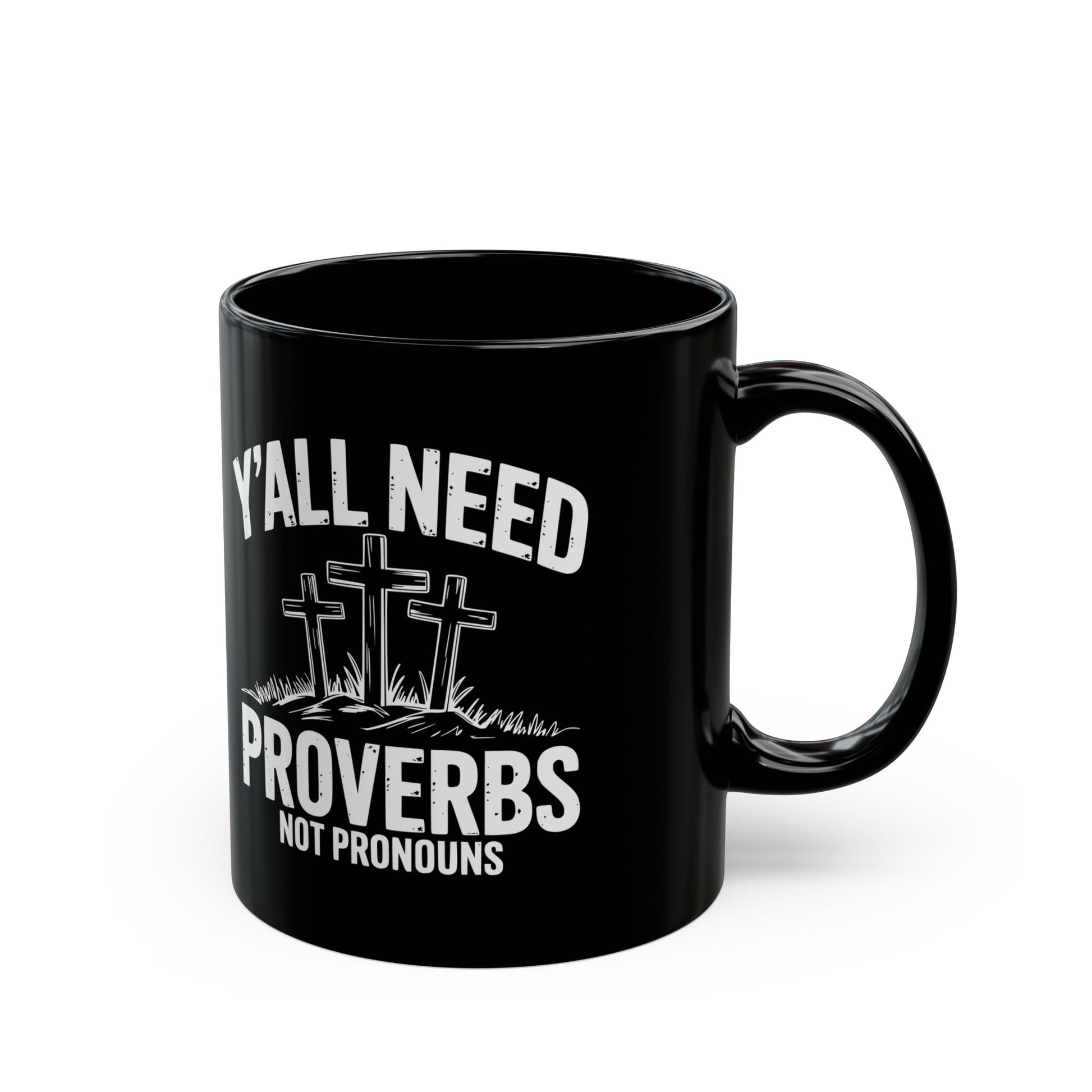 Patriotic and Christian message mug for daily coffee