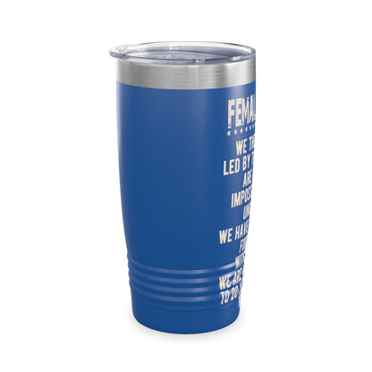"Female Veteran" Tumbler - Weave Got Gifts - Unique Gifts You Won’t Find Anywhere Else!