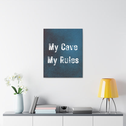 "My Cave My Rules" Wall Art - Weave Got Gifts - Unique Gifts You Won’t Find Anywhere Else!