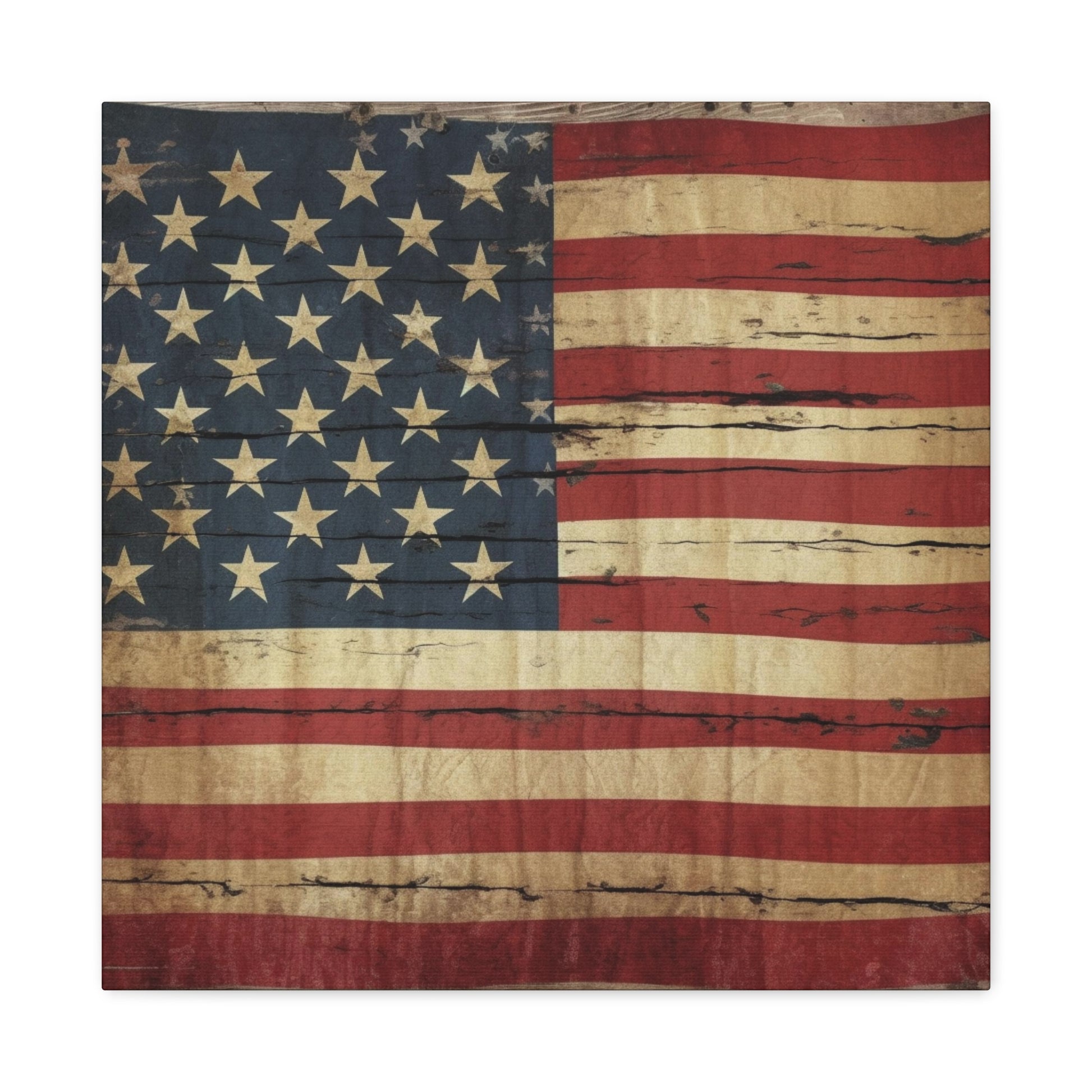 "Rustic American Flag" Wall Art - Weave Got Gifts - Unique Gifts You Won’t Find Anywhere Else!