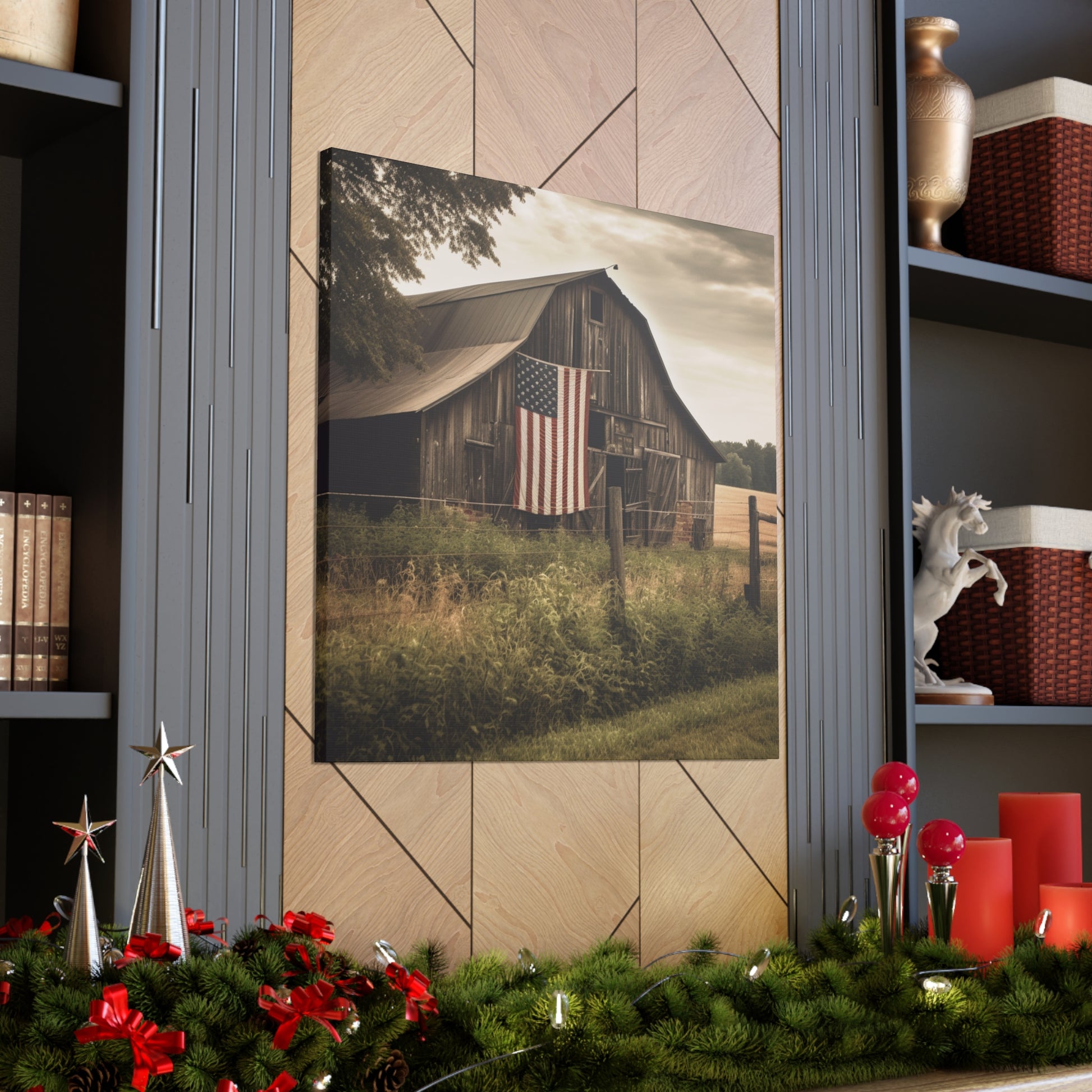 "American Farm" Wall Art - Weave Got Gifts - Unique Gifts You Won’t Find Anywhere Else!