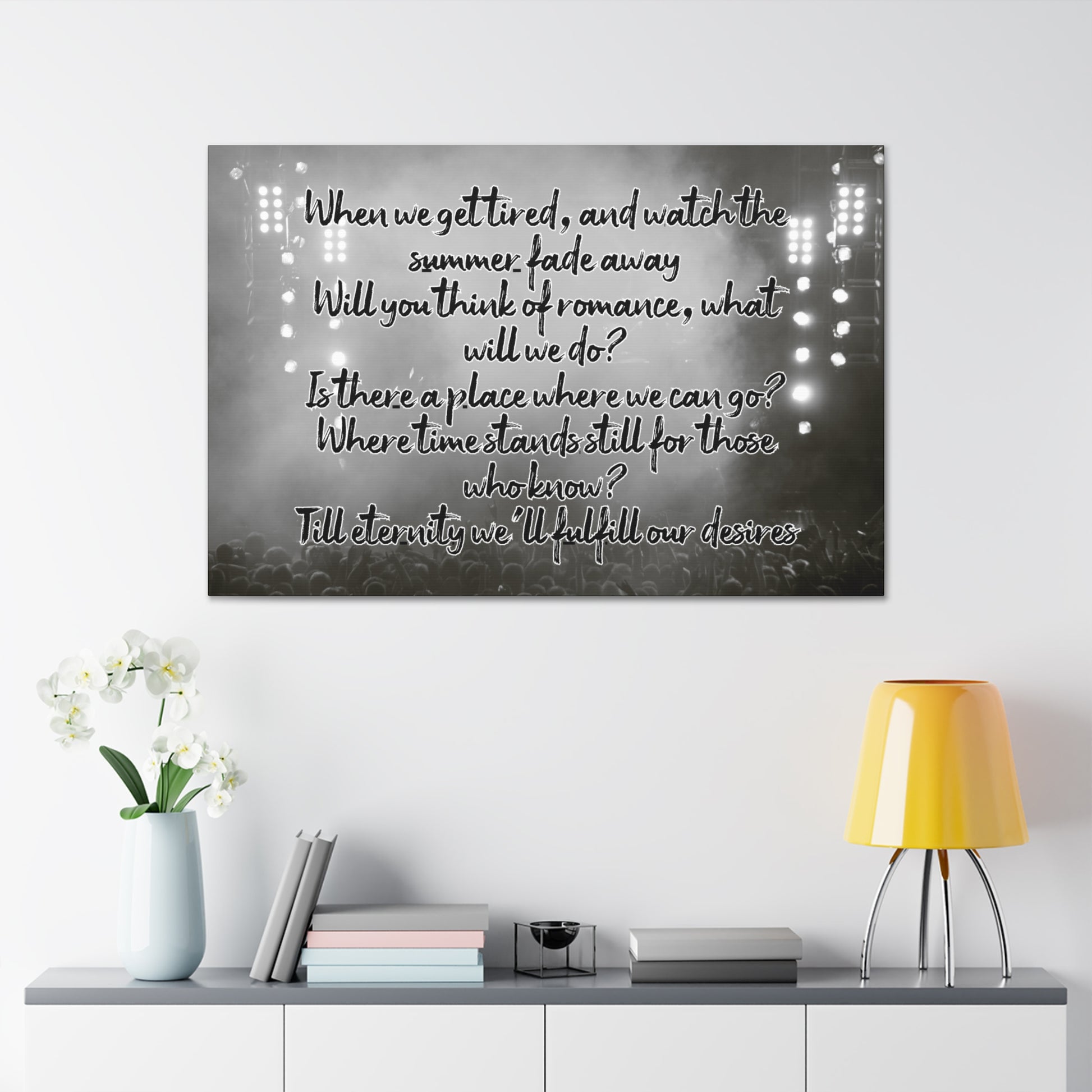 "Custom Song Lyrics" Wall Art - Weave Got Gifts - Unique Gifts You Won’t Find Anywhere Else!