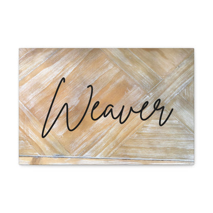 "Handwritten Last Name" Custom Wall Art - Weave Got Gifts - Unique Gifts You Won’t Find Anywhere Else!