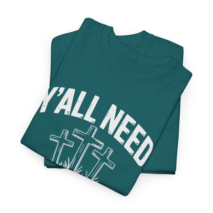 Conservative shirt with Y’all Need Proverbs Not Pronouns text
