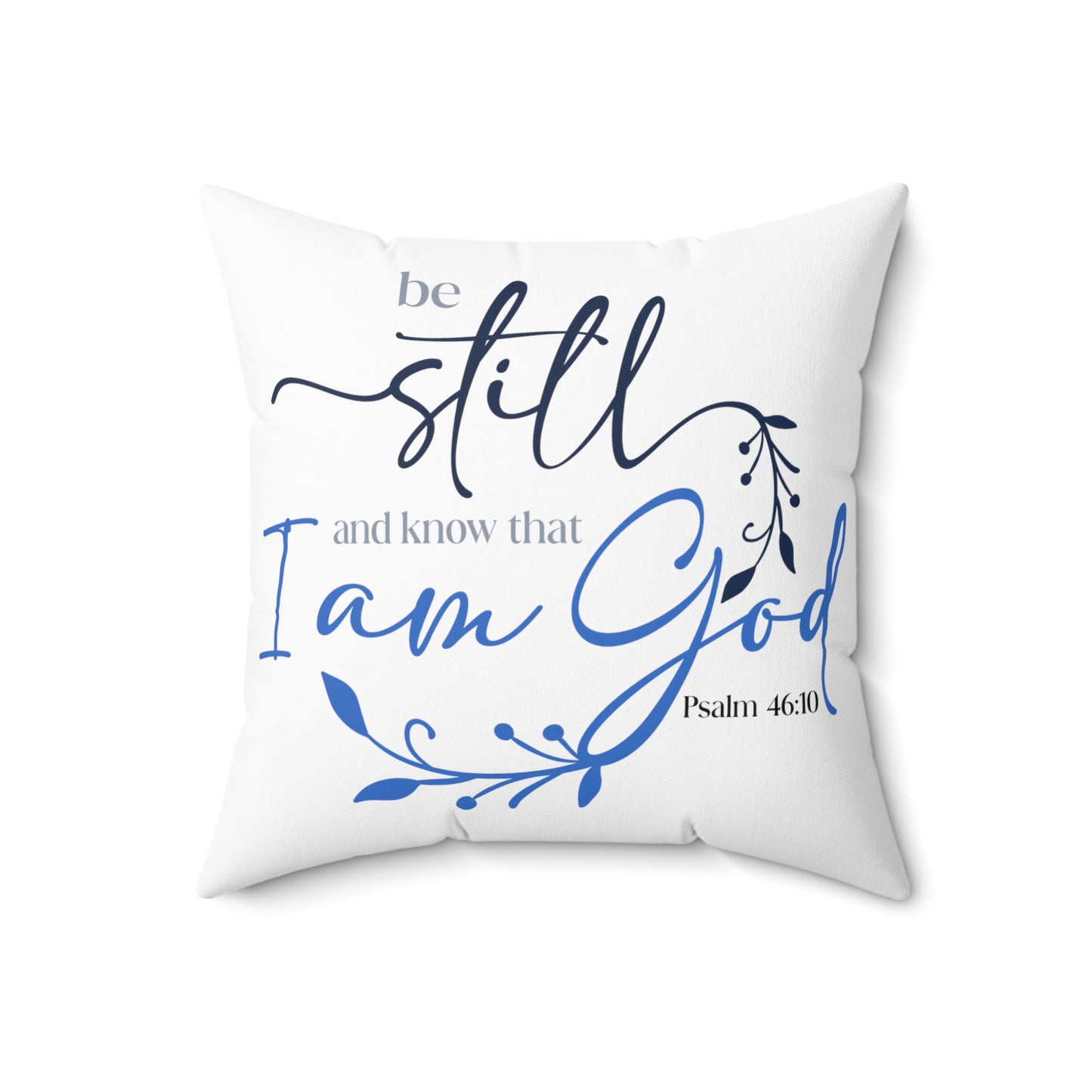 "Be Still & Know" Throw Pillow - Weave Got Gifts - Unique Gifts You Won’t Find Anywhere Else!