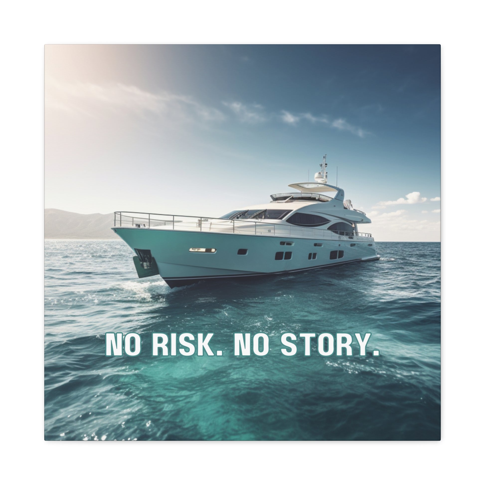 "No Risk, No Story" Wall Art - Weave Got Gifts - Unique Gifts You Won’t Find Anywhere Else!