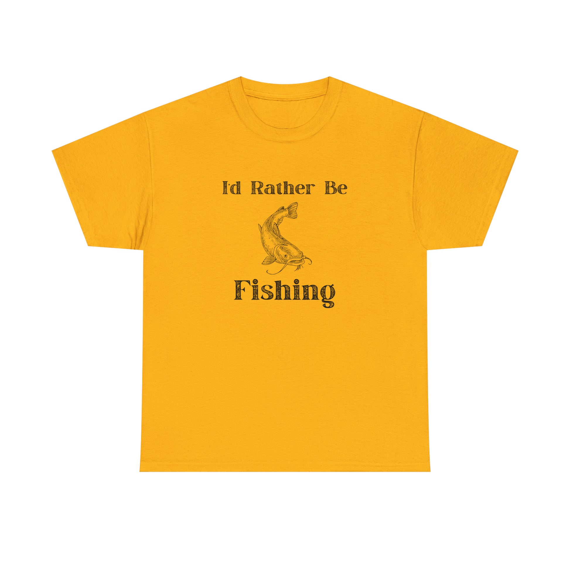 "Id Rather Be Fishing" T-Shirt - Weave Got Gifts - Unique Gifts You Won’t Find Anywhere Else!
