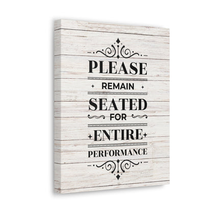 rustic bathroom wall art with humor