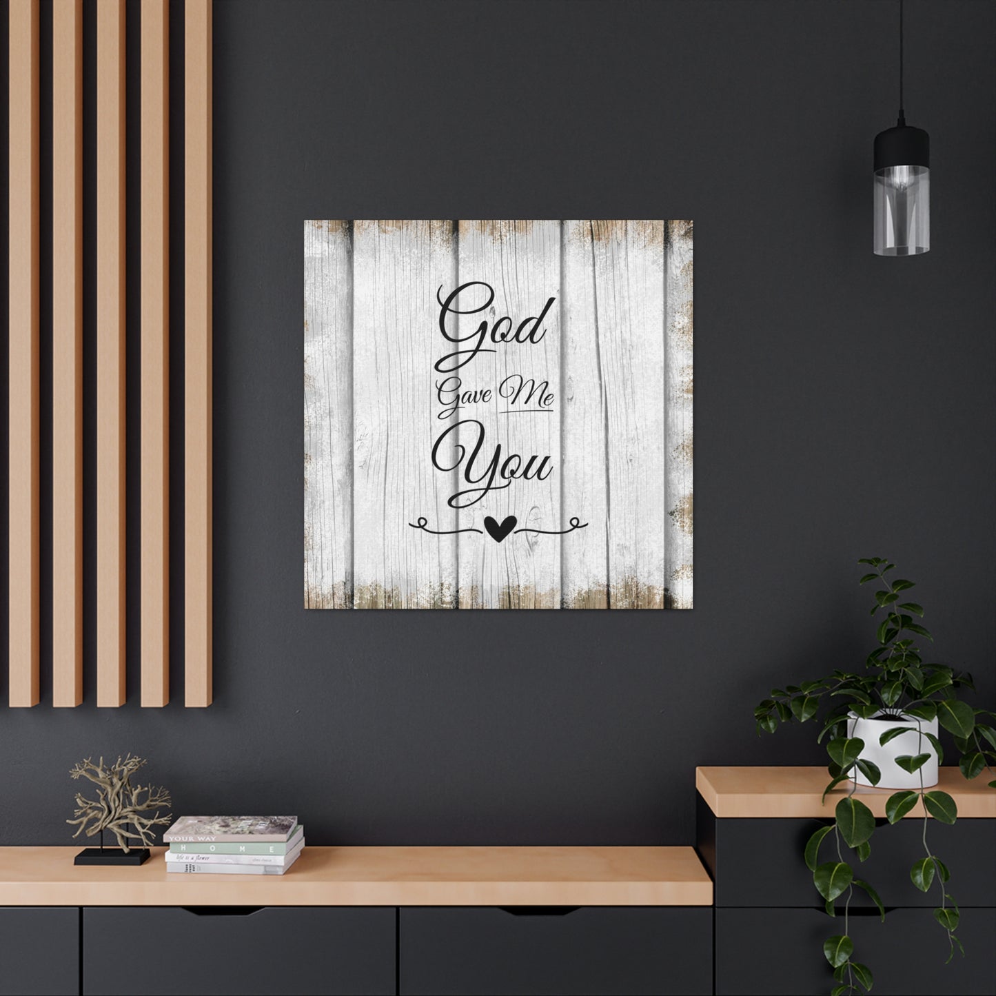 "God Gave Me You" Wall Art - Weave Got Gifts - Unique Gifts You Won’t Find Anywhere Else!