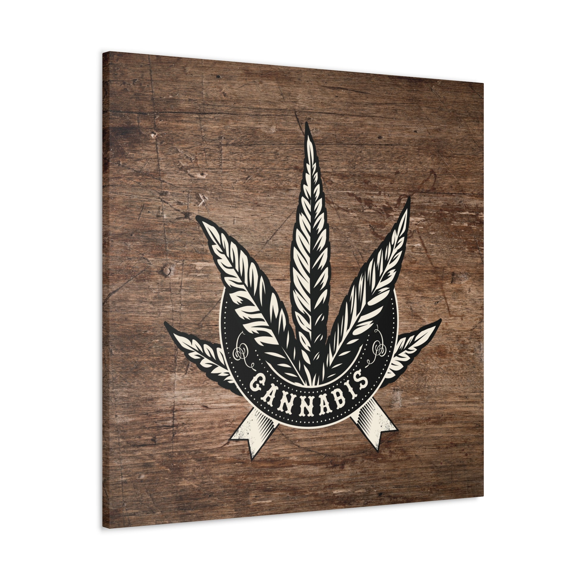 "Vintage Cannabis" Wall Art - Weave Got Gifts - Unique Gifts You Won’t Find Anywhere Else!