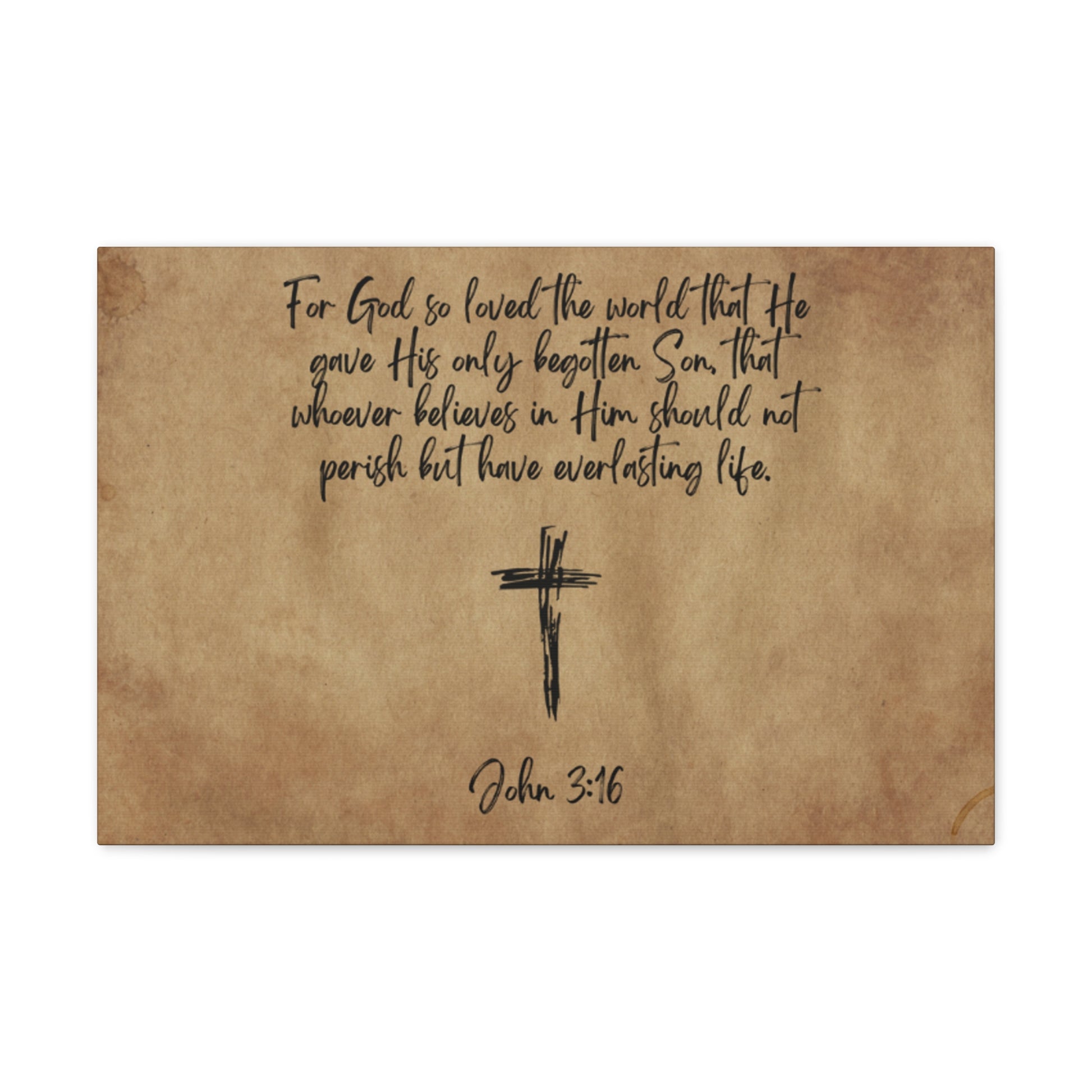 "John 3:16" Wall Art - Weave Got Gifts - Unique Gifts You Won’t Find Anywhere Else!
