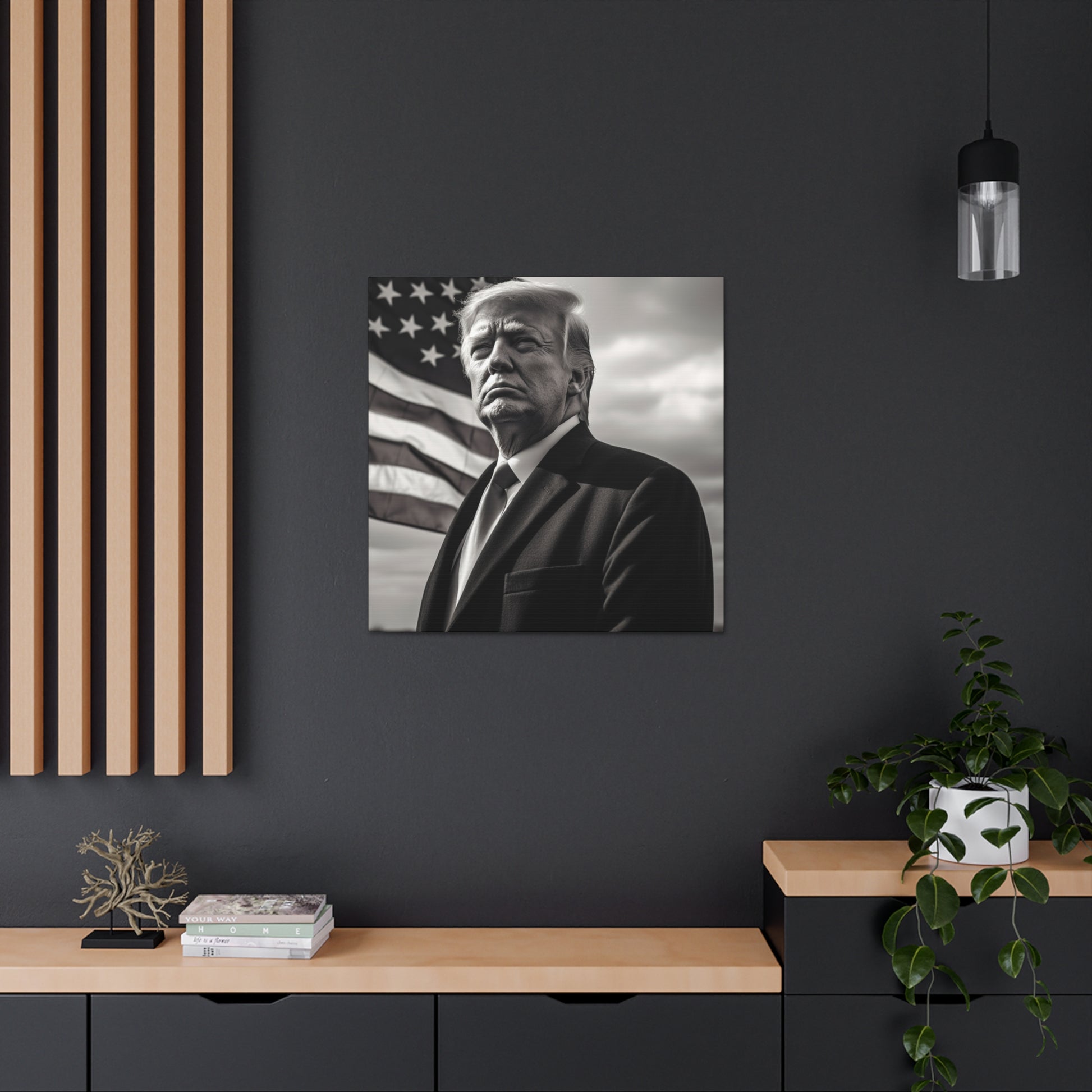 "American Donald Trump" Wall Art - Weave Got Gifts - Unique Gifts You Won’t Find Anywhere Else!