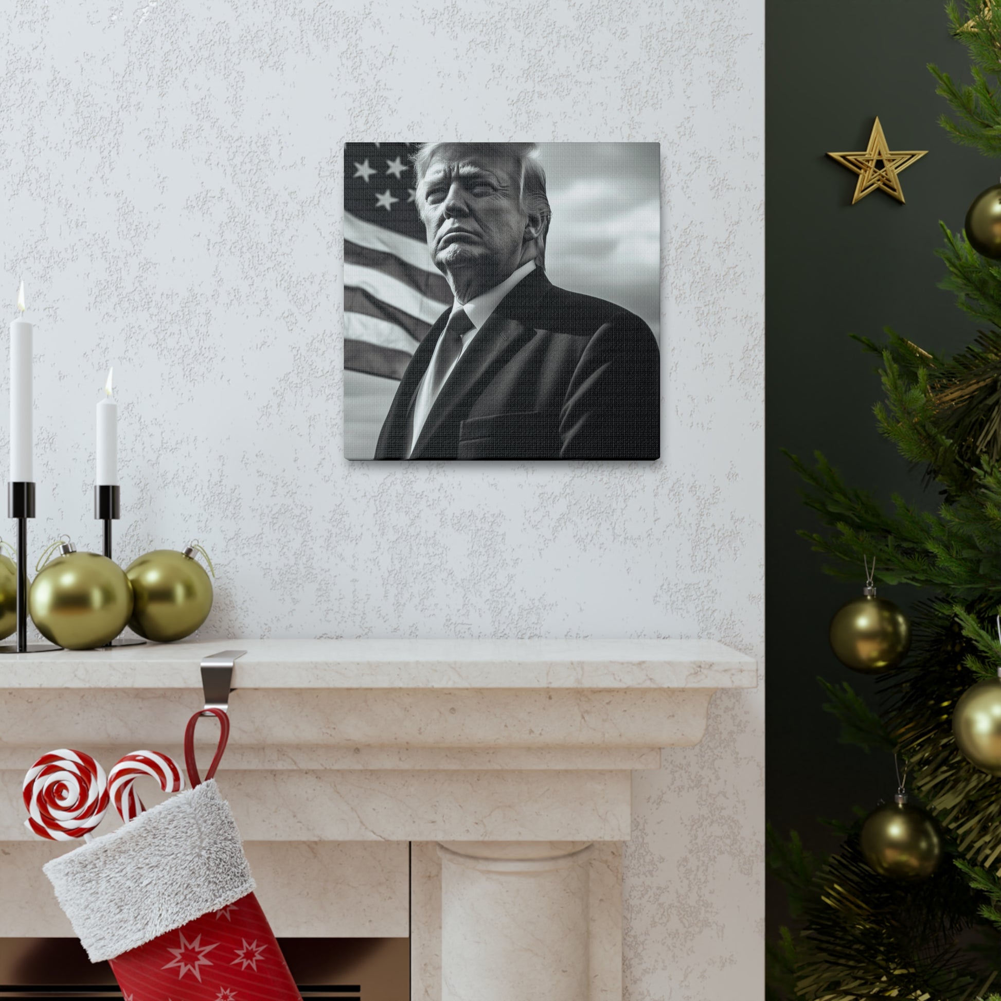 "American Donald Trump" Wall Art - Weave Got Gifts - Unique Gifts You Won’t Find Anywhere Else!