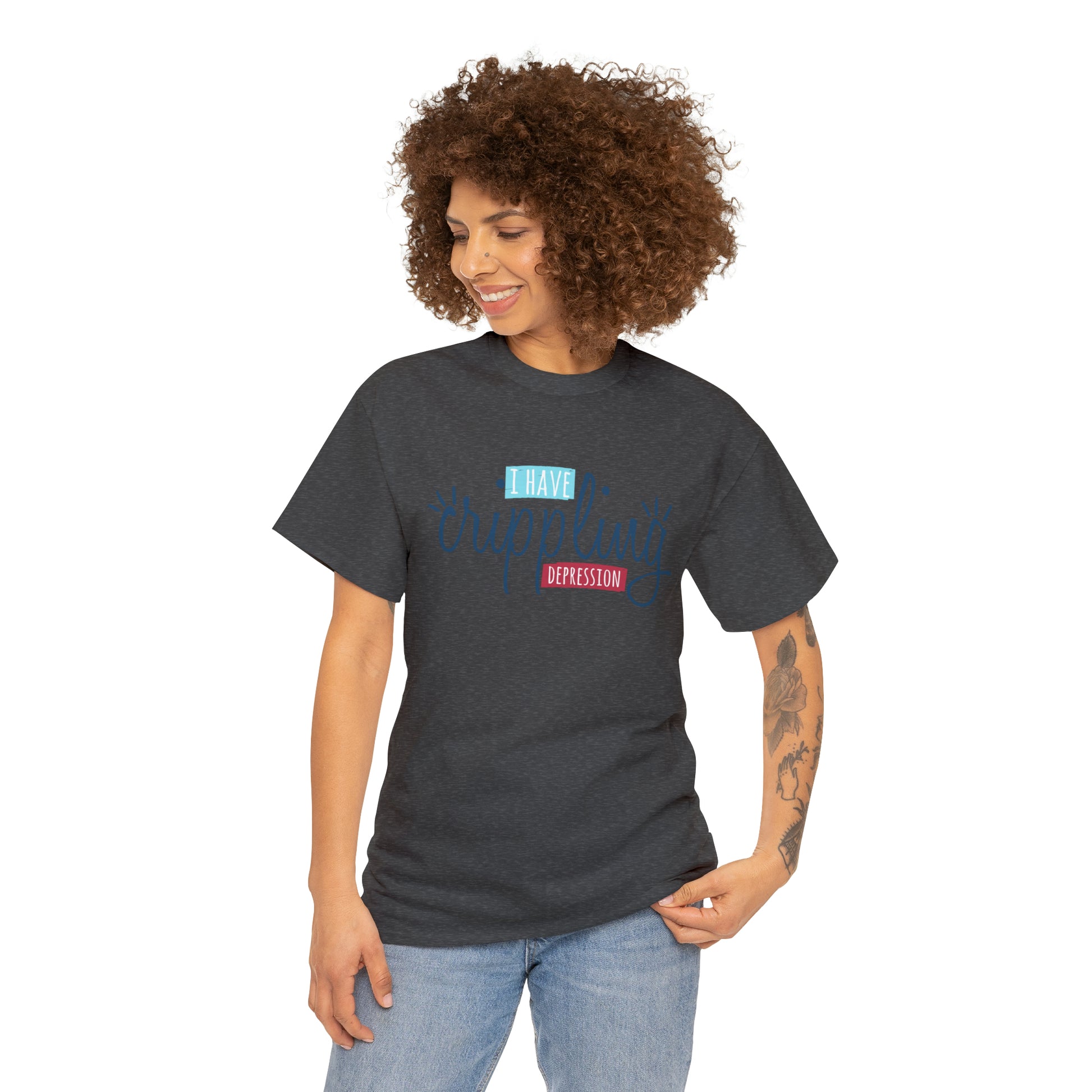 "I Have Crippling Depression" T-Shirt - Weave Got Gifts - Unique Gifts You Won’t Find Anywhere Else!