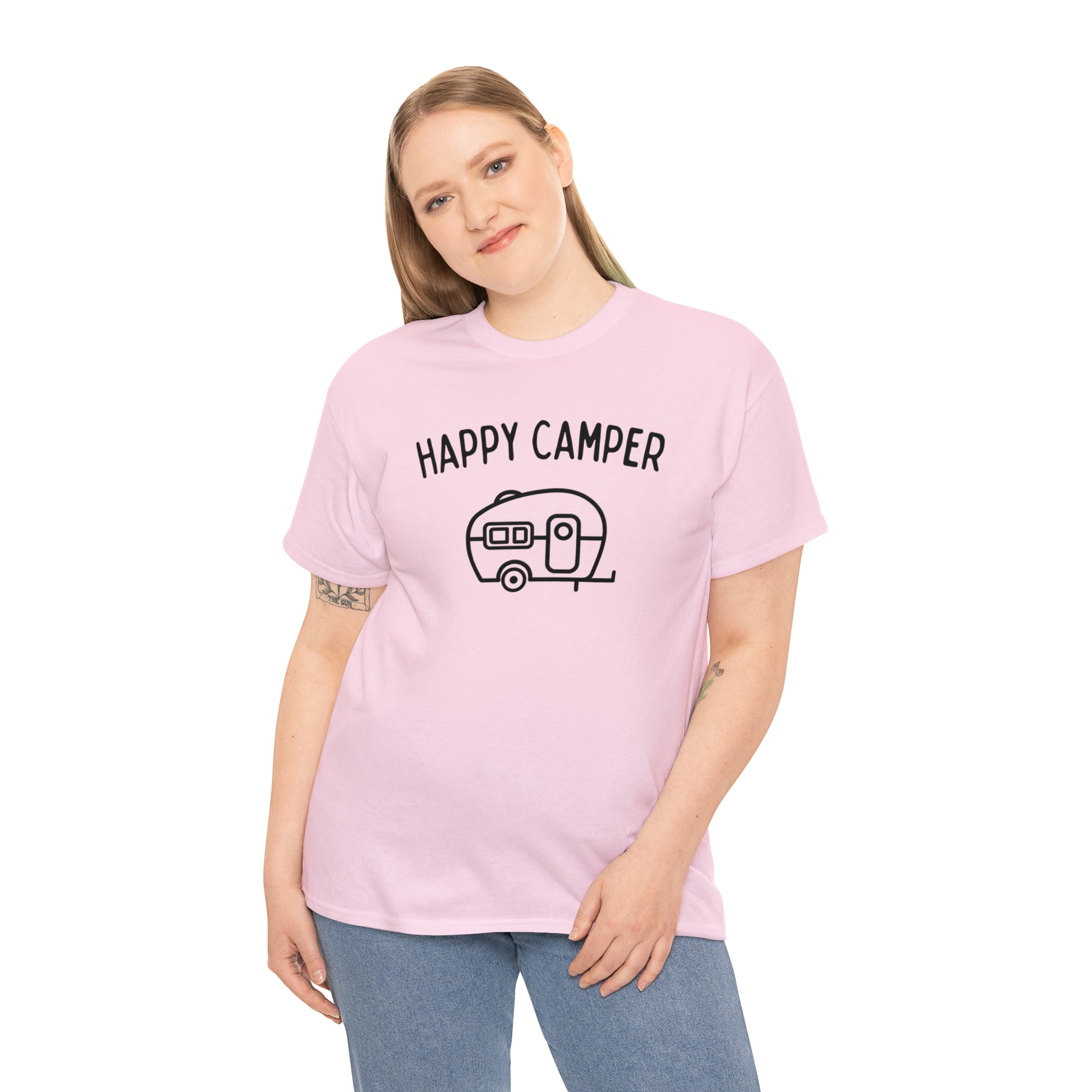 "Happy Camper" T-Shirt - Weave Got Gifts - Unique Gifts You Won’t Find Anywhere Else!