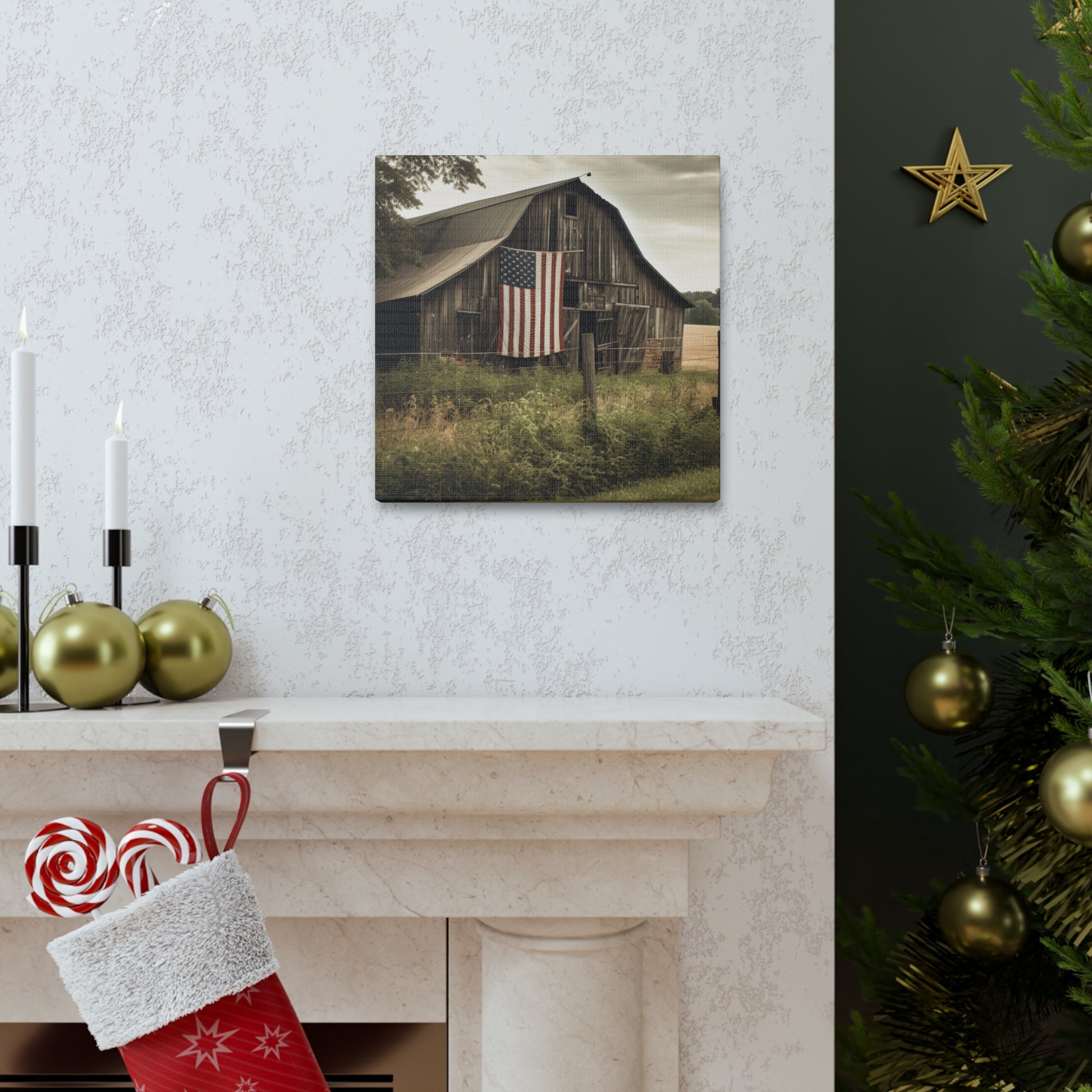 "American Farm" Wall Art - Weave Got Gifts - Unique Gifts You Won’t Find Anywhere Else!