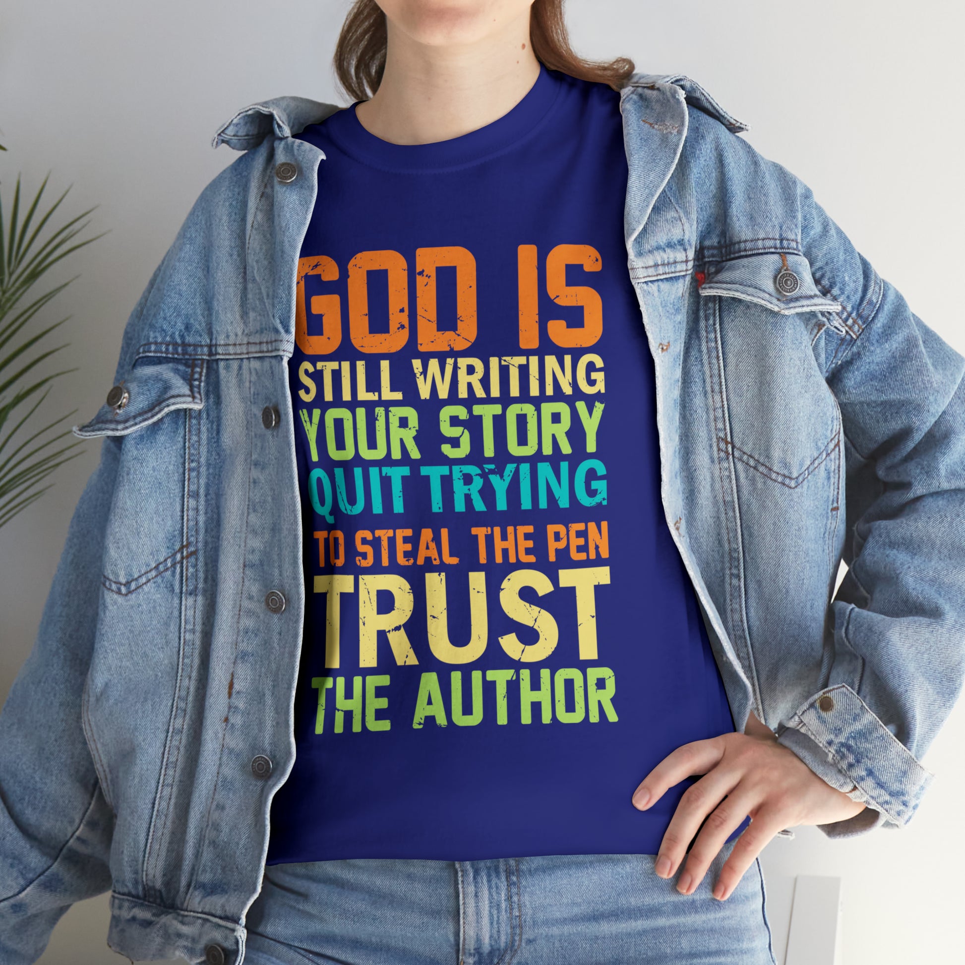 "God Is Still Writing Your Story" T-Shirt - Weave Got Gifts - Unique Gifts You Won’t Find Anywhere Else!