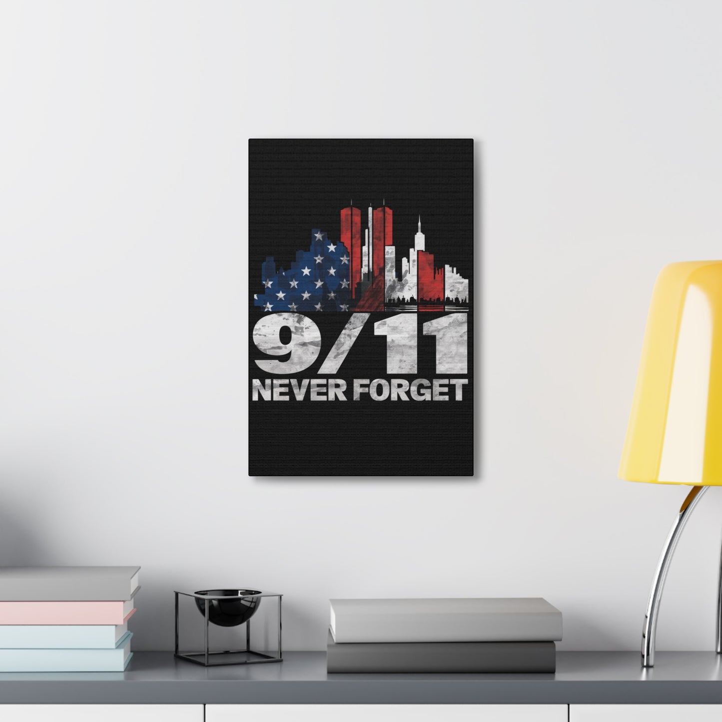 Never Forget 9/11 Canvas Wall Art