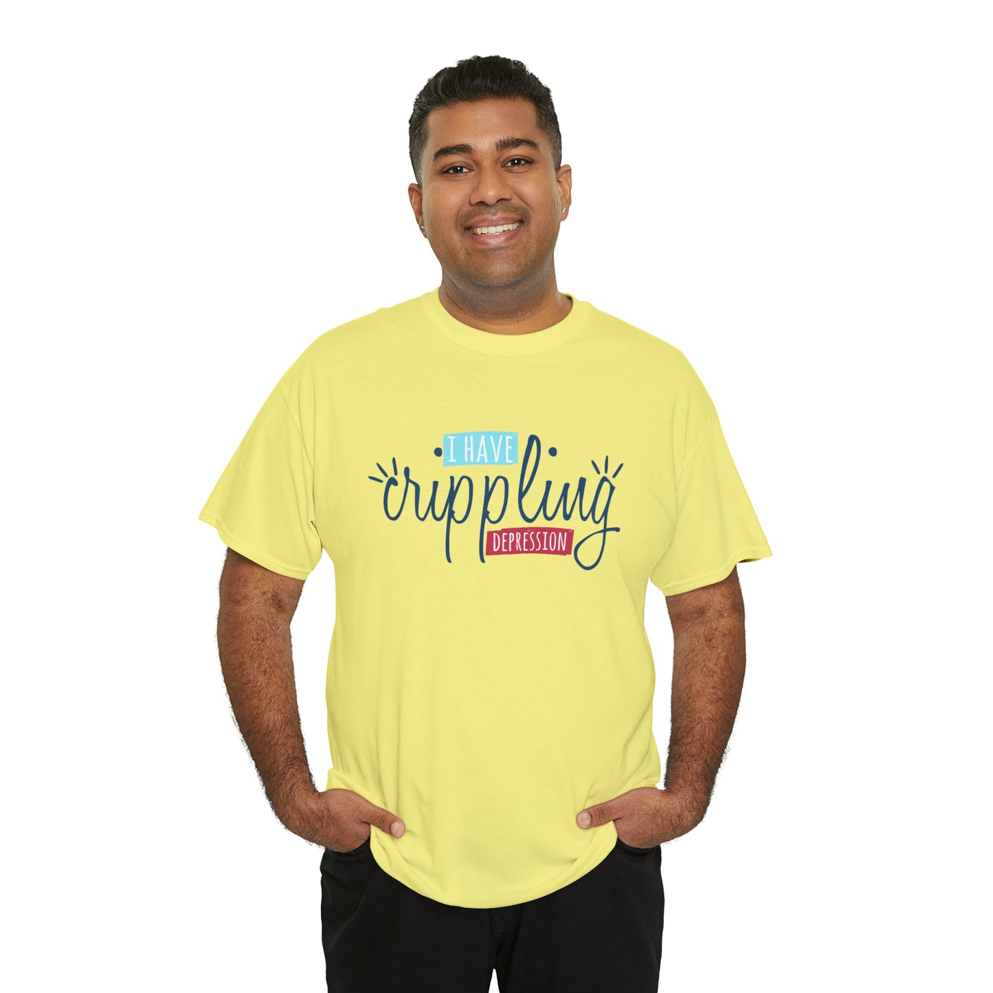 "I Have Crippling Depression" T-Shirt - Weave Got Gifts - Unique Gifts You Won’t Find Anywhere Else!