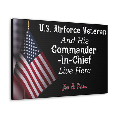 Custom "Us Airforce Veteran" Wall Art - Weave Got Gifts - Unique Gifts You Won’t Find Anywhere Else!