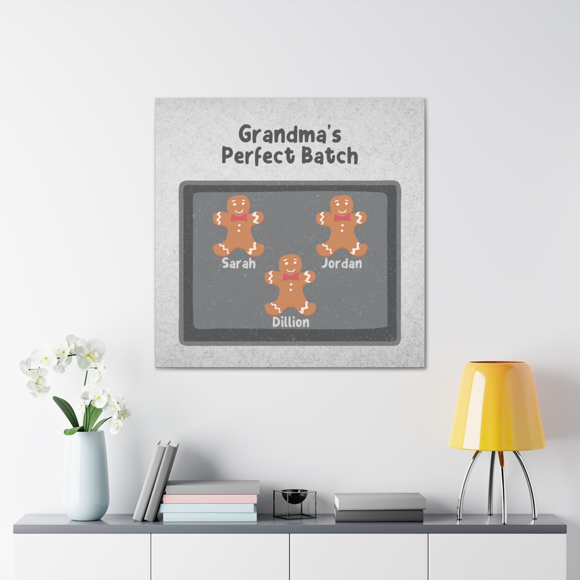 Custom "Grandma's Perfect Batch" Wall Art - Weave Got Gifts - Unique Gifts You Won’t Find Anywhere Else!