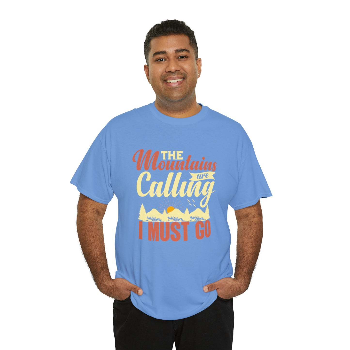 "The Mountains Are Calling" T-Shirt - Weave Got Gifts - Unique Gifts You Won’t Find Anywhere Else!