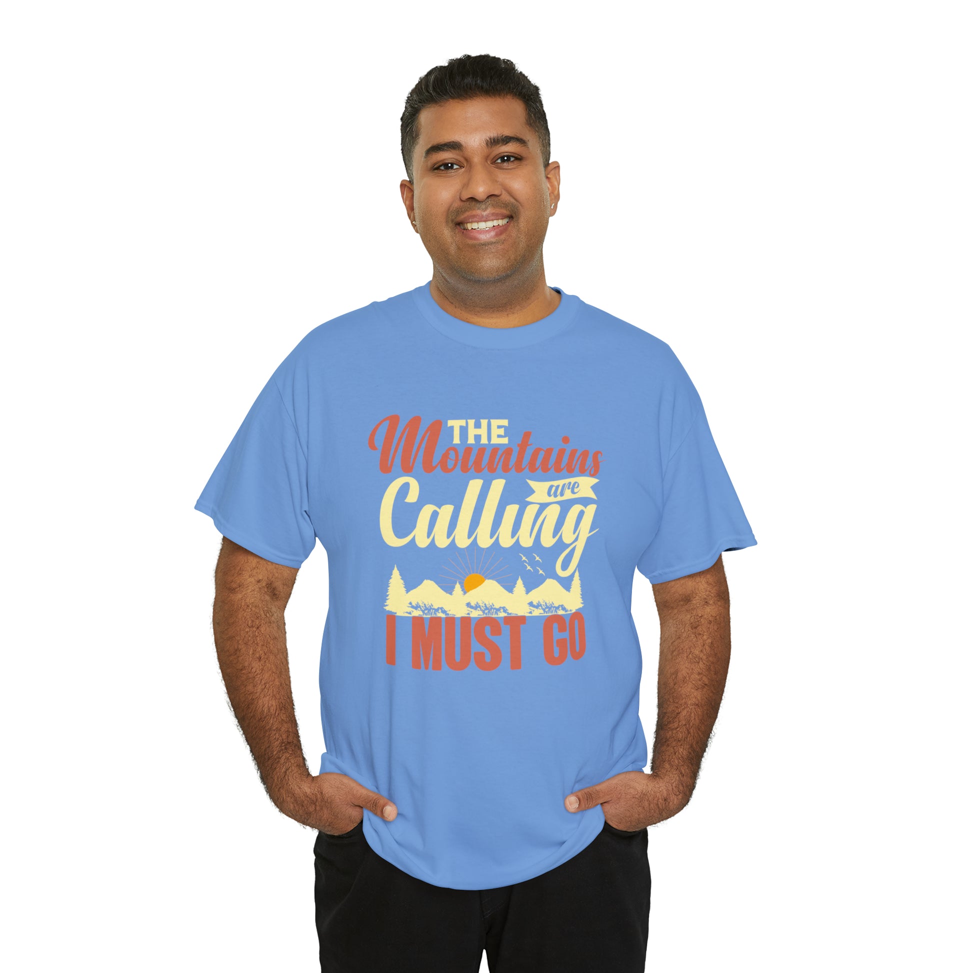 "The Mountains Are Calling" T-Shirt - Weave Got Gifts - Unique Gifts You Won’t Find Anywhere Else!