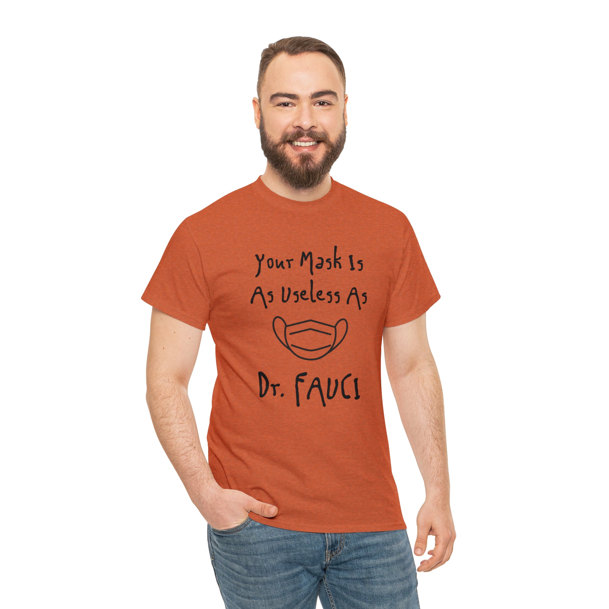 "Useless Dr. Fauci & Mask" T-Shirt - Weave Got Gifts - Unique Gifts You Won’t Find Anywhere Else!