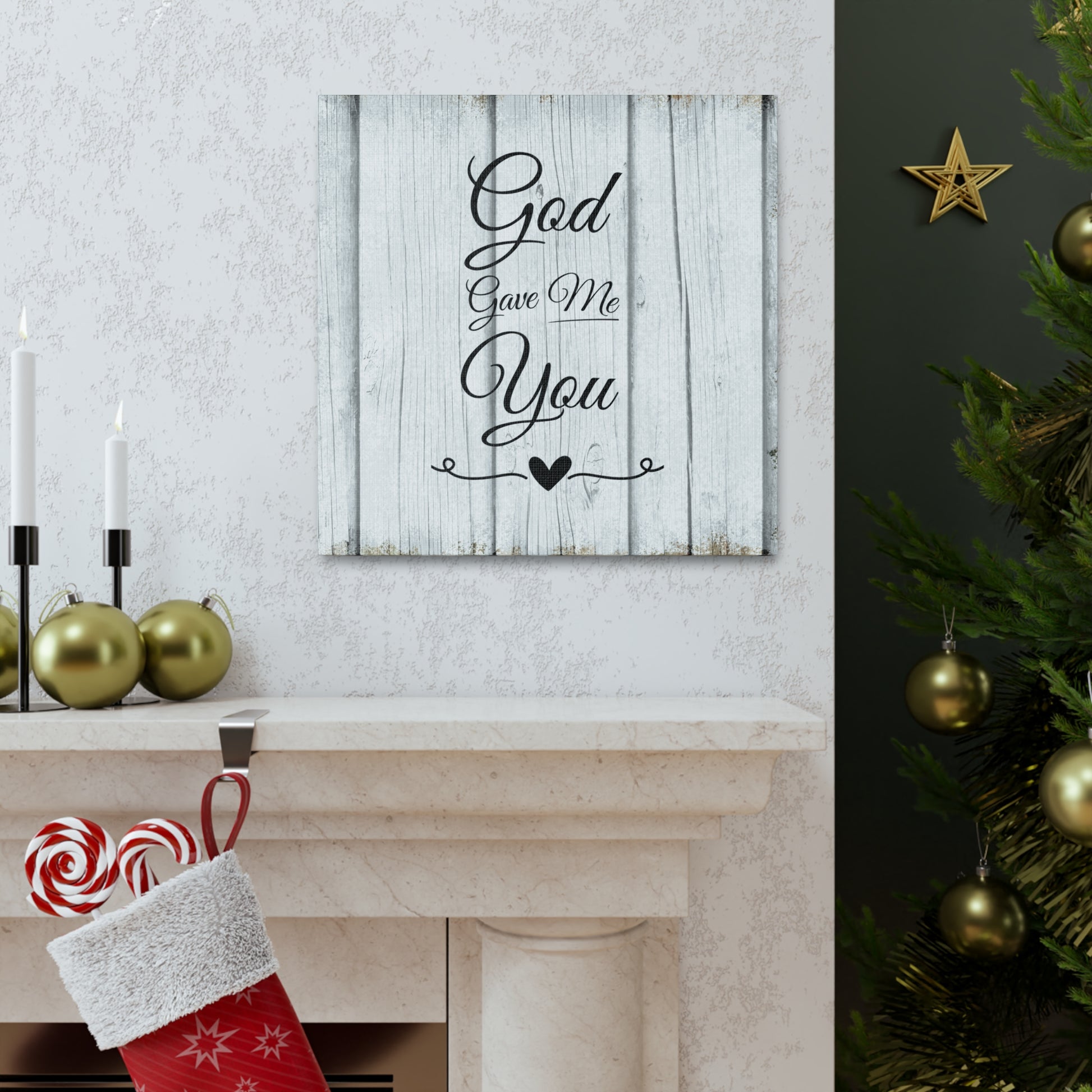 "God Gave Me You" Wall Art - Weave Got Gifts - Unique Gifts You Won’t Find Anywhere Else!