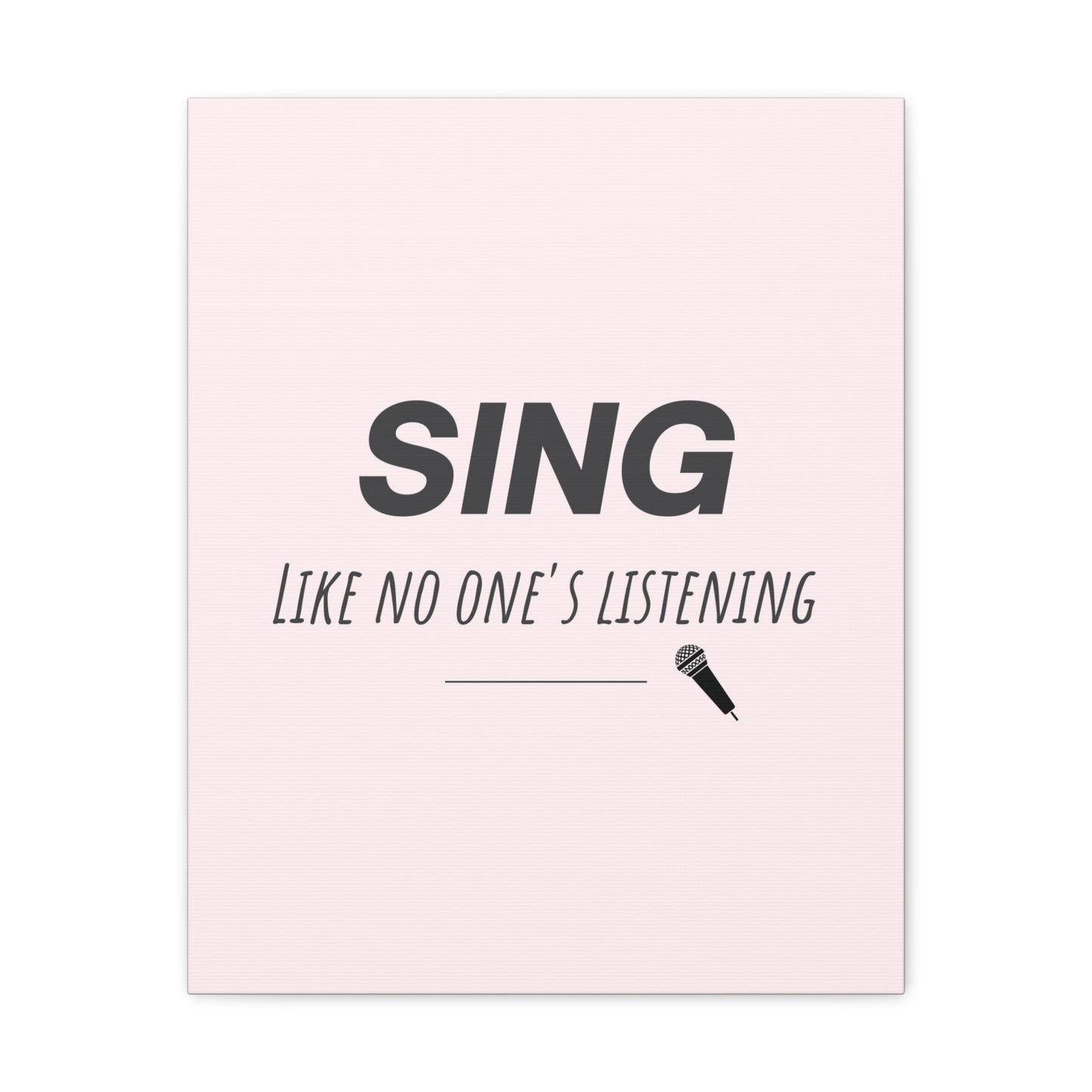 "Sing Like No One's Listening" Wall Art - Weave Got Gifts - Unique Gifts You Won’t Find Anywhere Else!