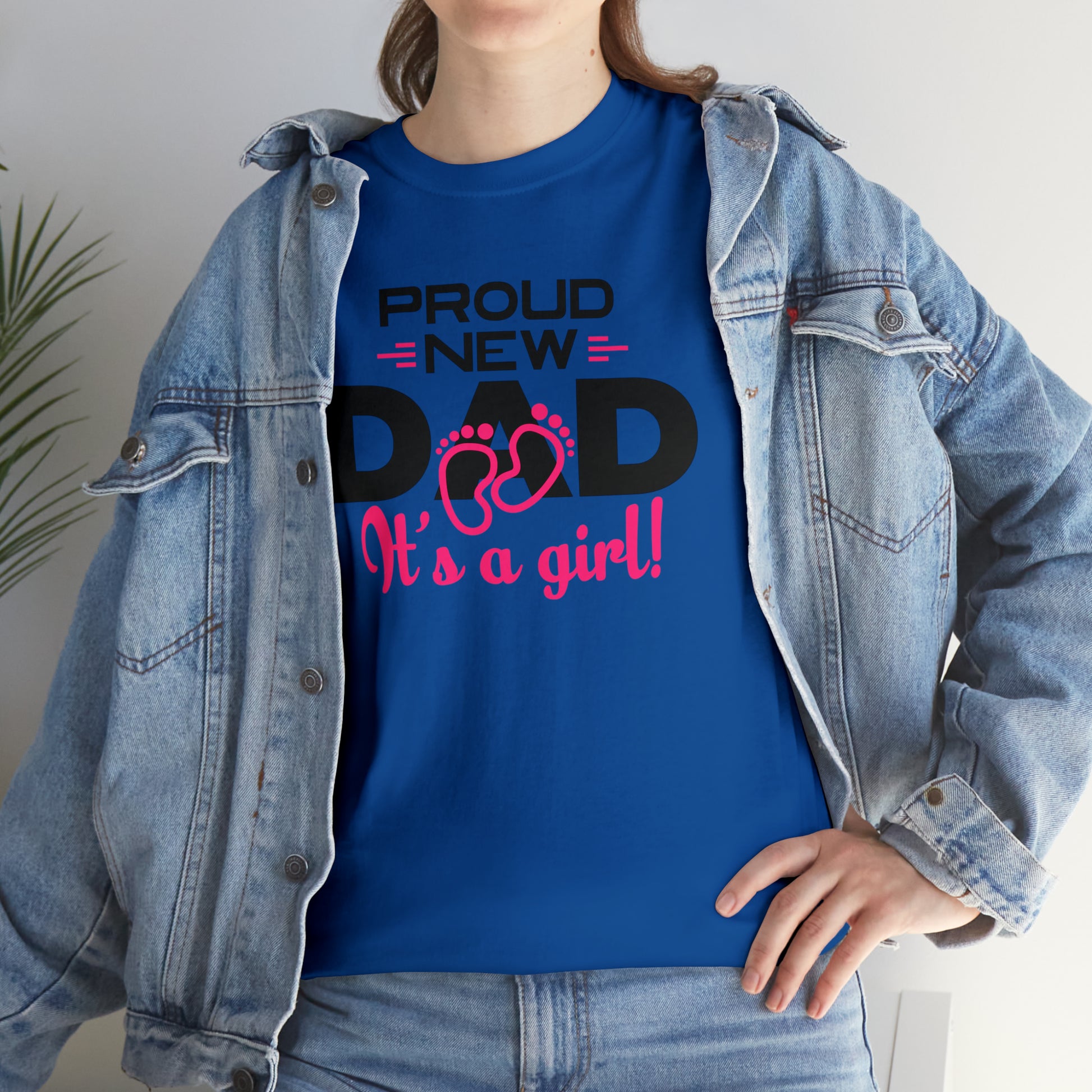 "Proud New Girl Dad" T-Shirt - Weave Got Gifts - Unique Gifts You Won’t Find Anywhere Else!