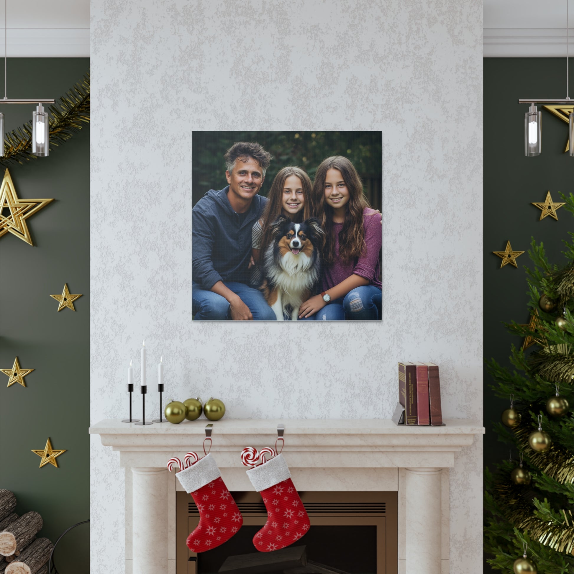 "Family Photo" Custom Wall Art - Weave Got Gifts - Unique Gifts You Won’t Find Anywhere Else!