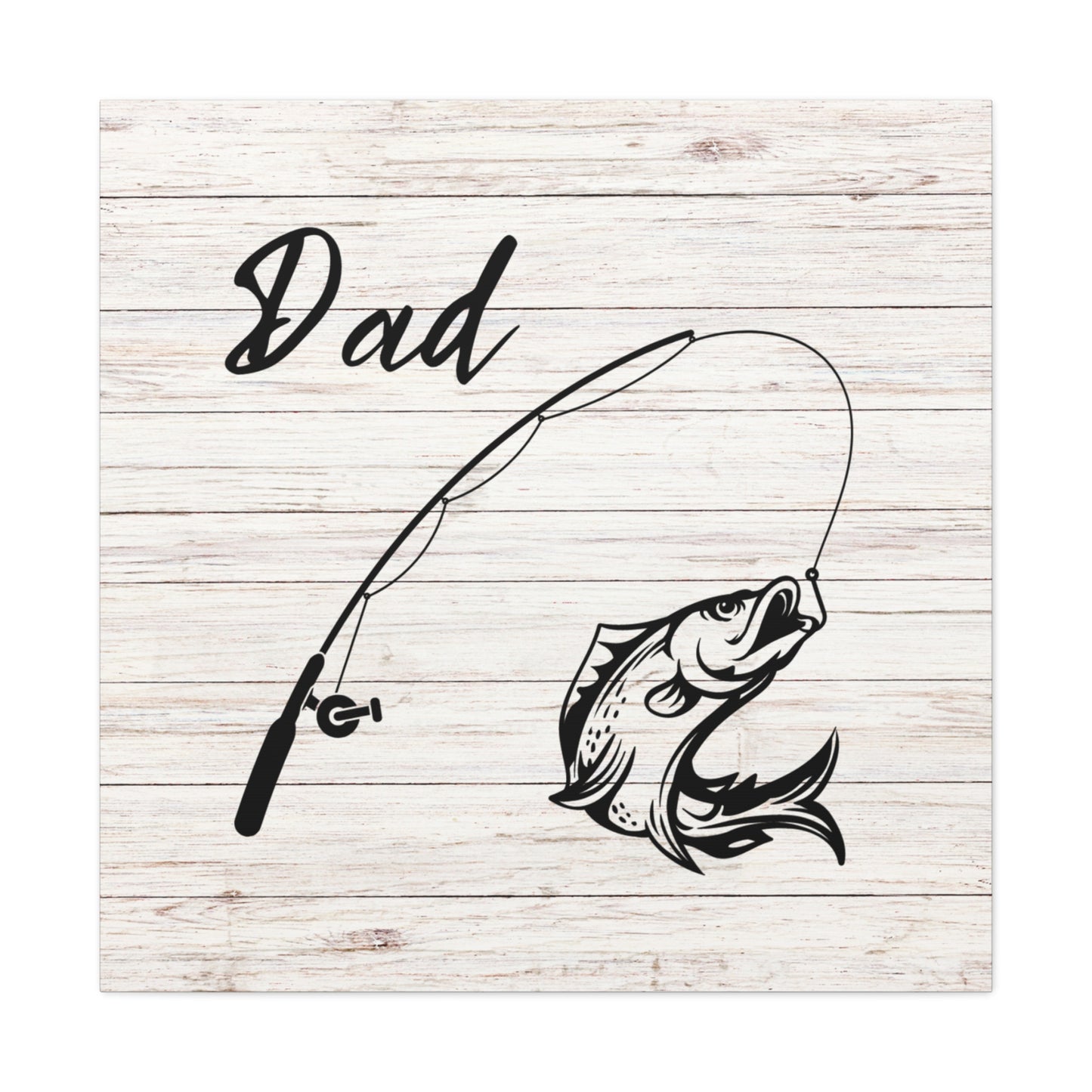 "Fishing Dad" Wall Art - Weave Got Gifts - Unique Gifts You Won’t Find Anywhere Else!