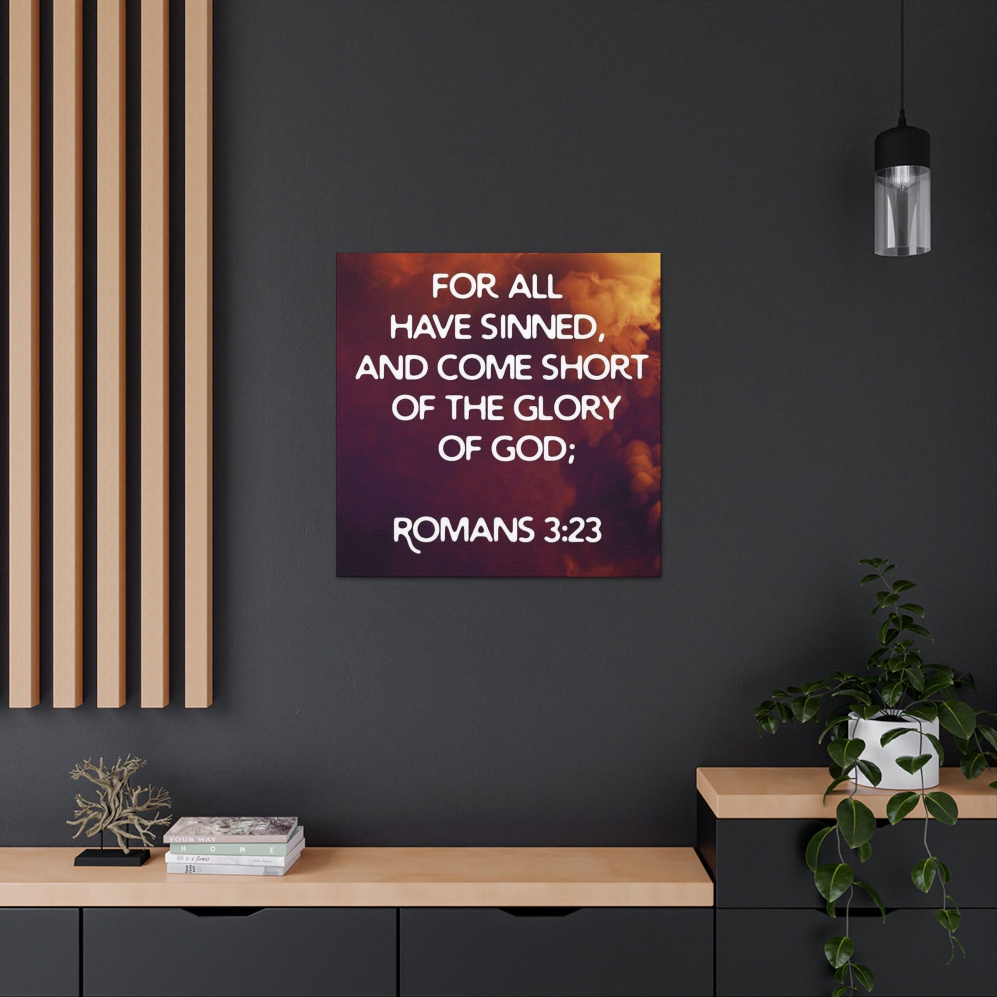 Religious home decor canvas

