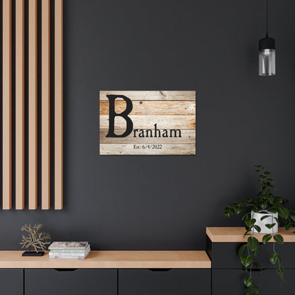 "Last Name Farmhouse" Custom Wall Art - Weave Got Gifts - Unique Gifts You Won’t Find Anywhere Else!