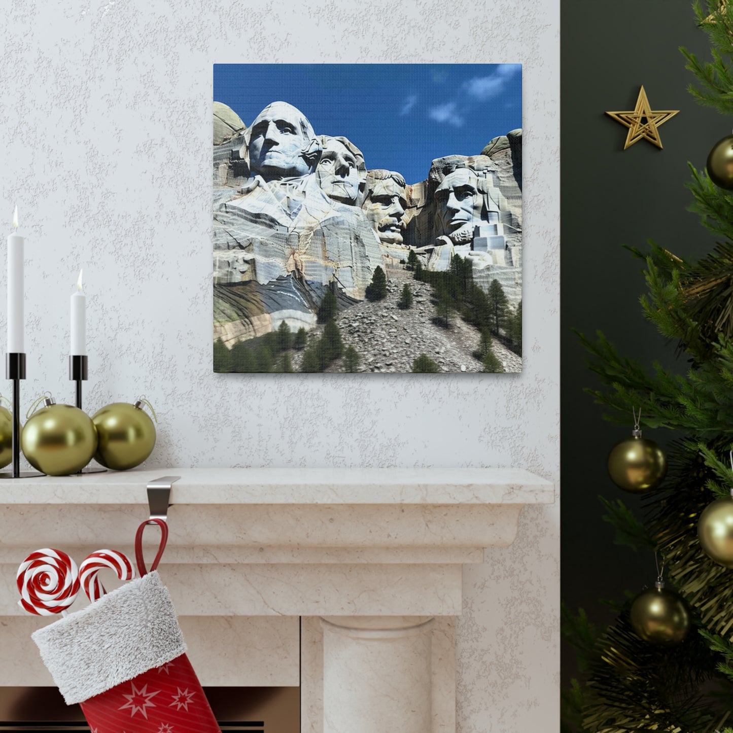 "Mount Rushmore Photo" Wall Art - Weave Got Gifts - Unique Gifts You Won’t Find Anywhere Else!