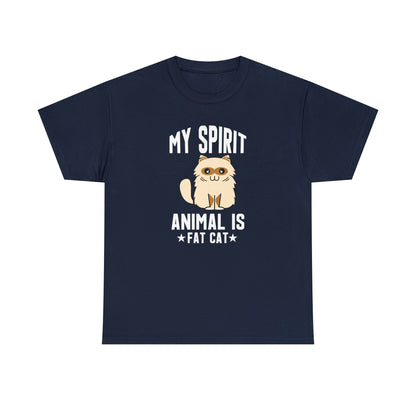 "Fat Cat Spirit Animal" T-Shirt - Weave Got Gifts - Unique Gifts You Won’t Find Anywhere Else!