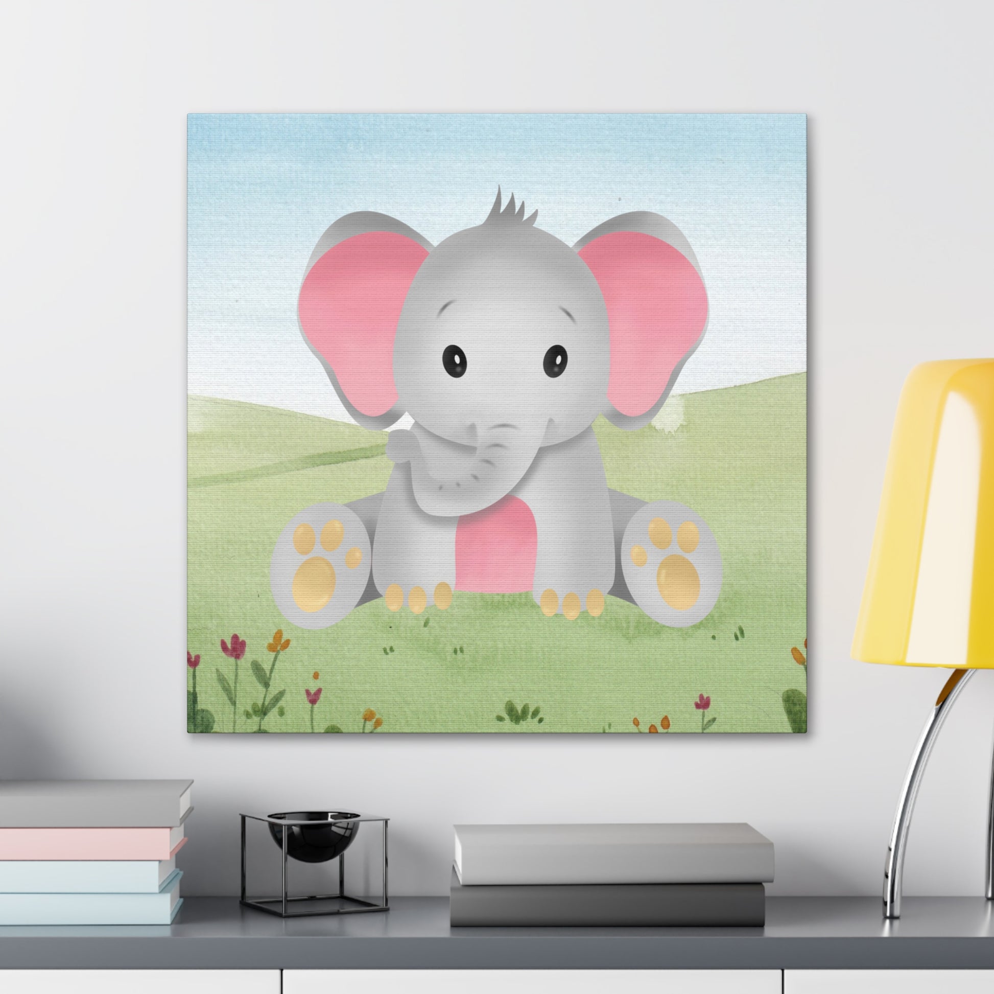 "Baby Elephant" Wall Art - Weave Got Gifts - Unique Gifts You Won’t Find Anywhere Else!