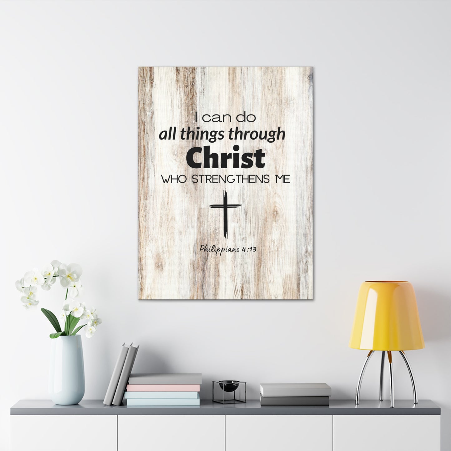 "I Can Do All Things Through Christ" Wall Print - Weave Got Gifts - Unique Gifts You Won’t Find Anywhere Else!