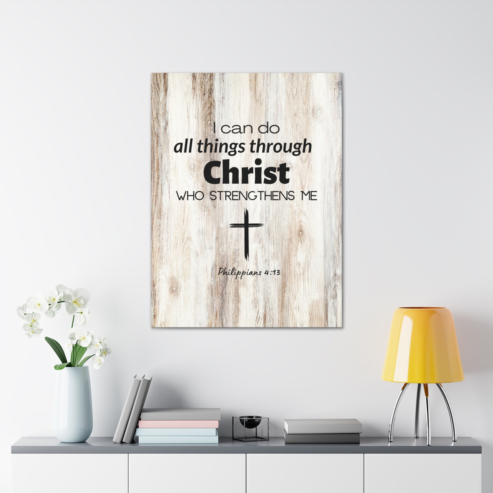 "I Can Do All Things Through Christ" Wall Print - Weave Got Gifts - Unique Gifts You Won’t Find Anywhere Else!