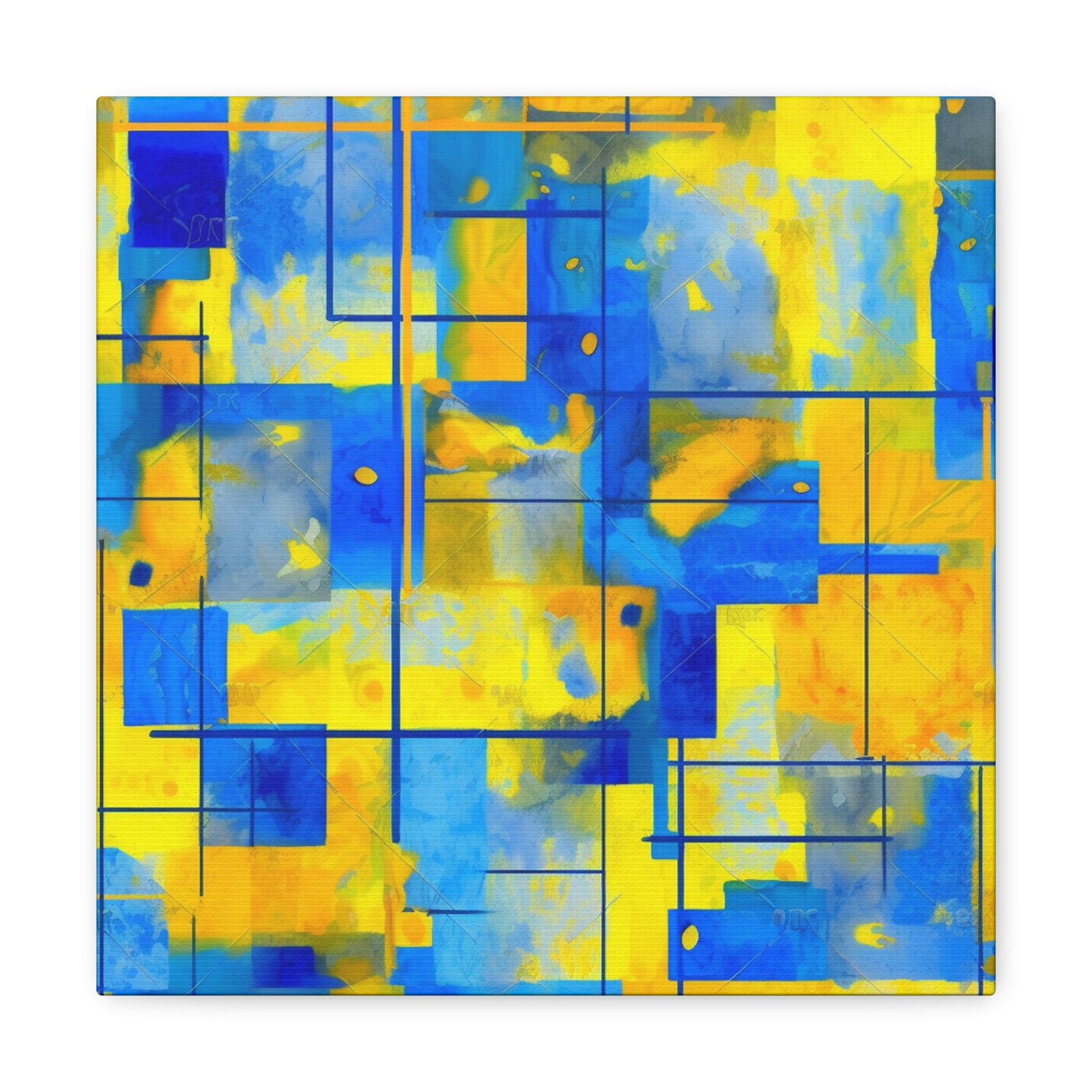 Minimalist abstract canvas print perfect for modern decor
