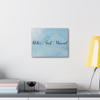 "Relax, Soak, Unwind" Wall Art - Weave Got Gifts - Unique Gifts You Won’t Find Anywhere Else!