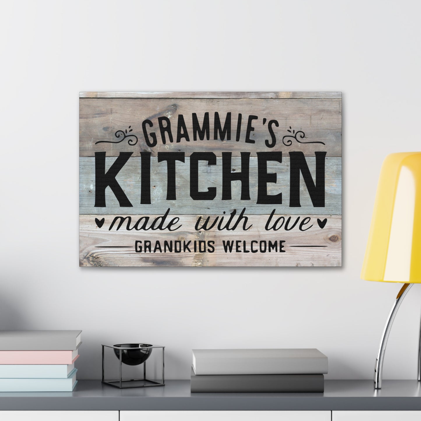 "Indoor use only high-quality kitchen canvas print"