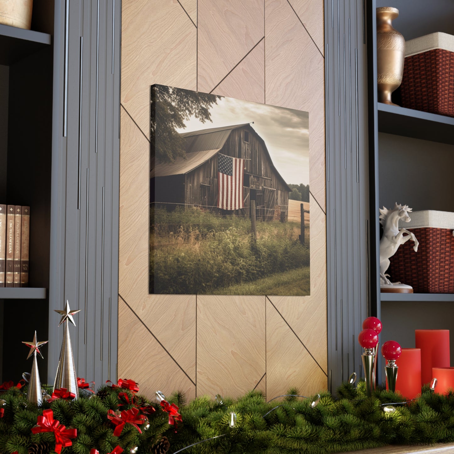 "American Farm" Wall Art - Weave Got Gifts - Unique Gifts You Won’t Find Anywhere Else!