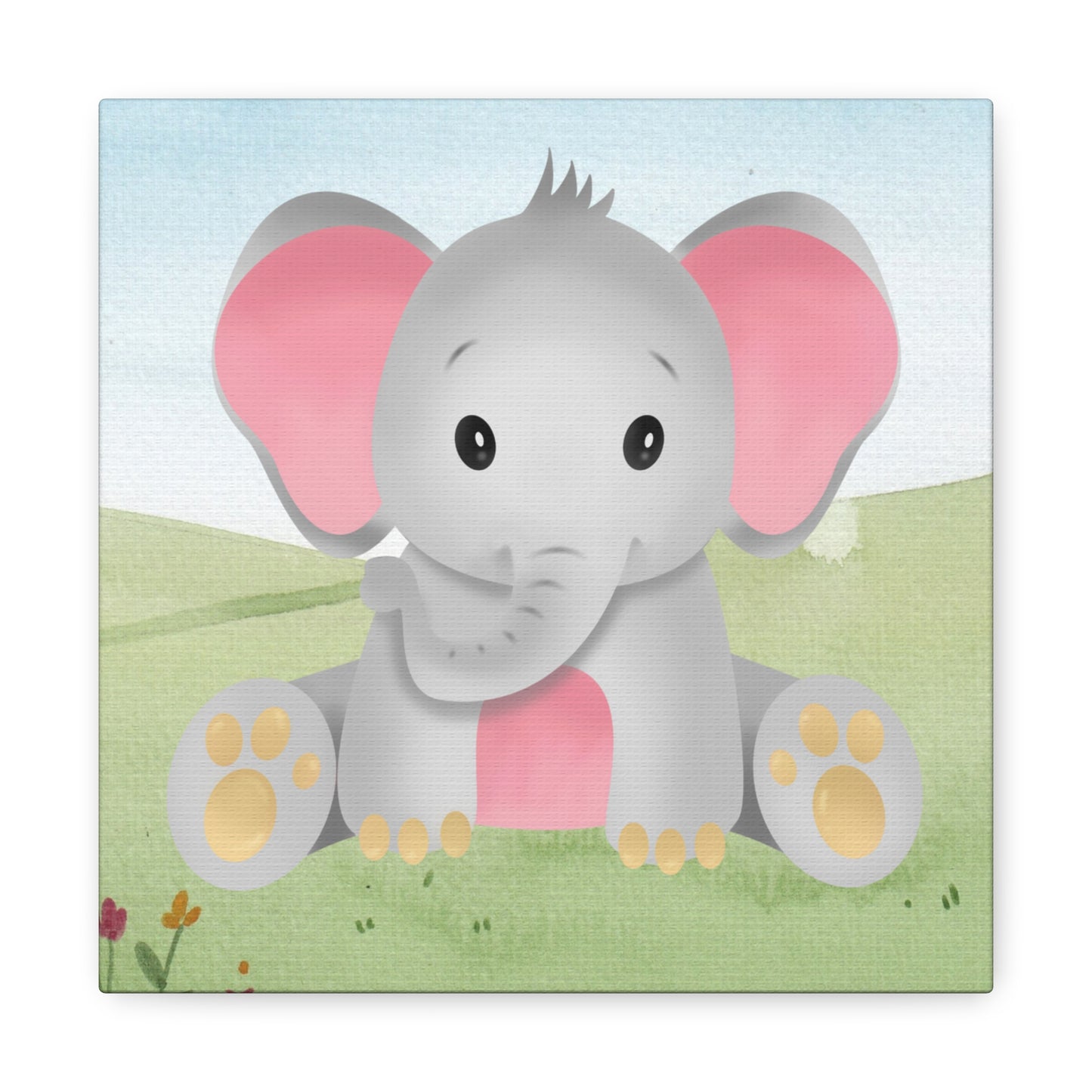 "Baby Elephant" Wall Art - Weave Got Gifts - Unique Gifts You Won’t Find Anywhere Else!